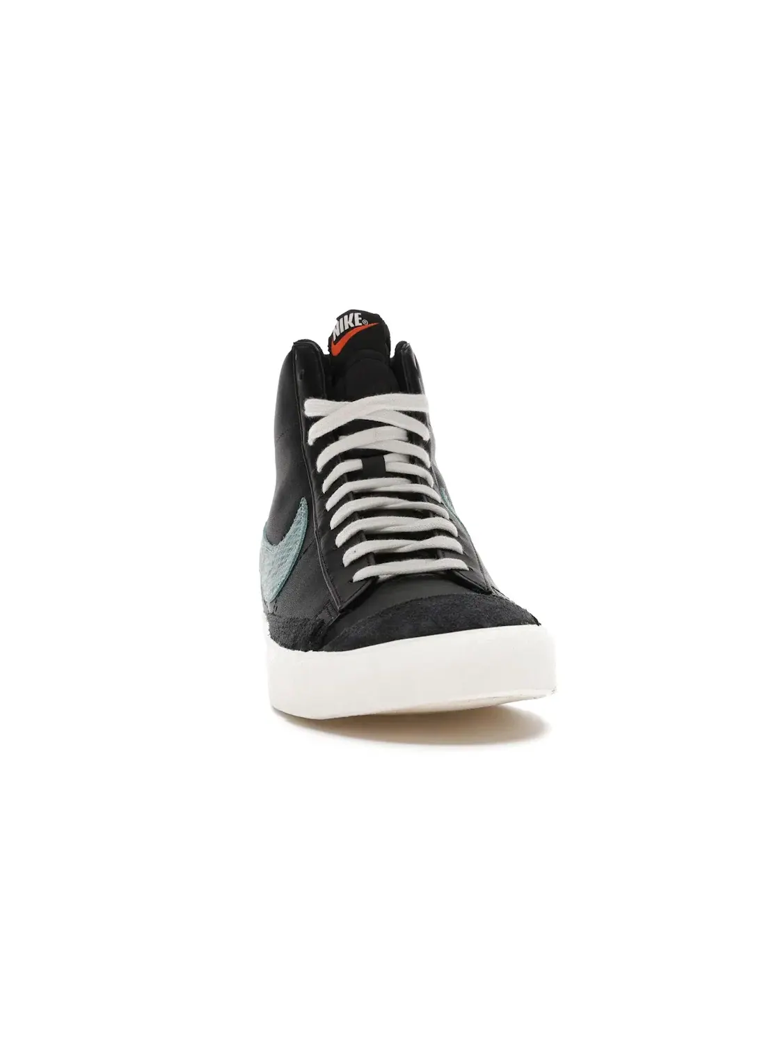 Мужские кроссовки Lifestyle Nike Blazer Mid — изображение 2 из 4, черный/светлый голубой