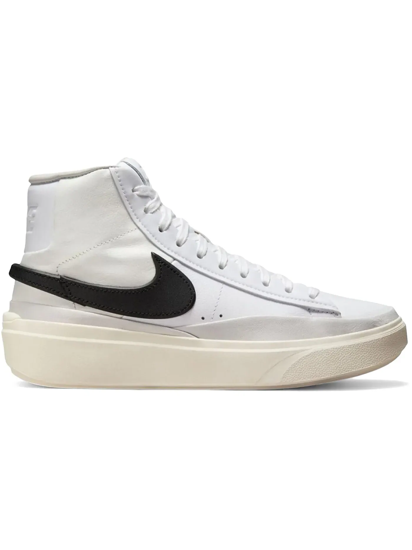 Мужские кроссовки Lifestyle Nike Blazer Phantom Mid — изображение 1 из 1, белый/белый//черный