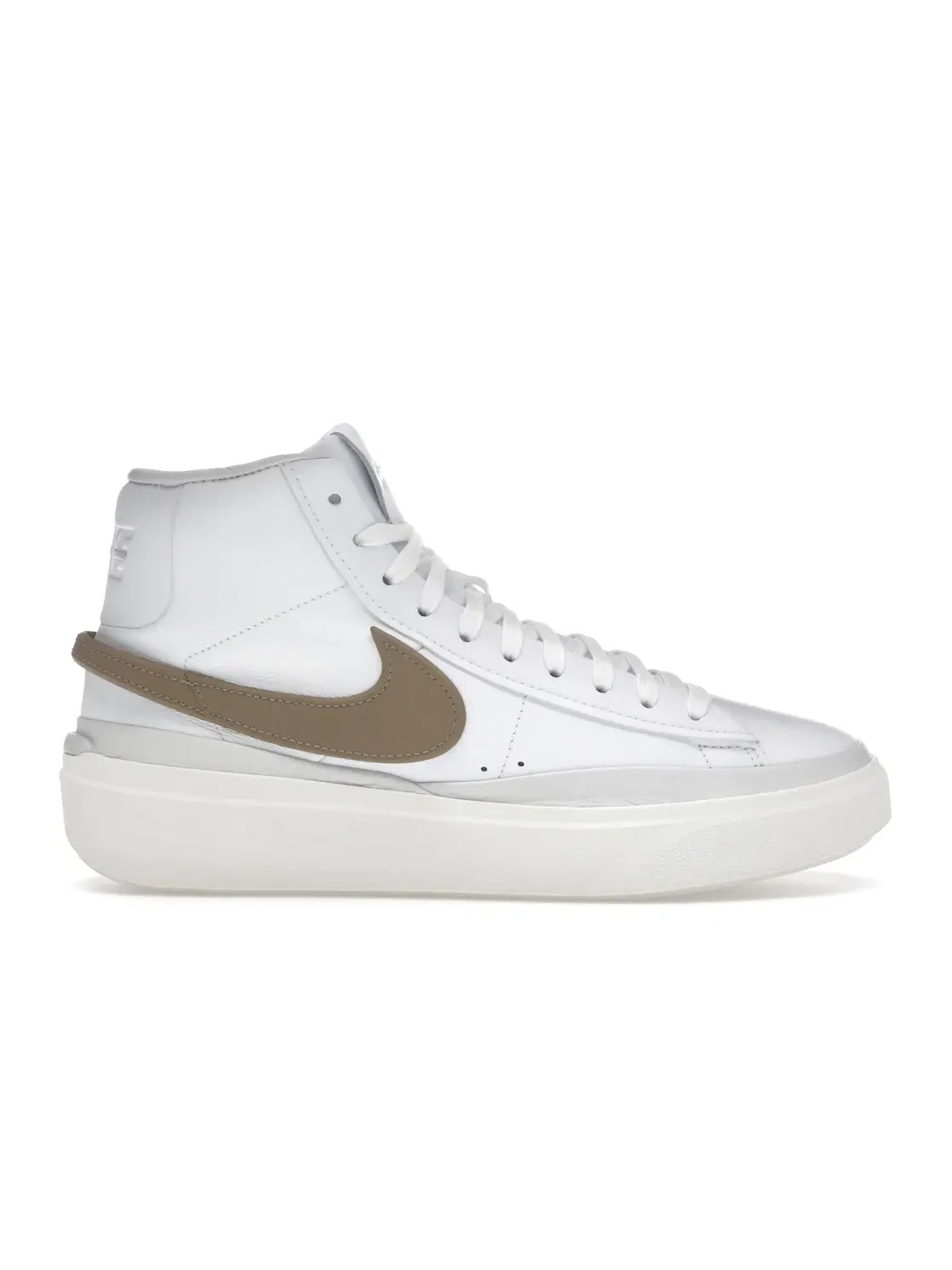 Мужские кроссовки Nike Blazer Phantom Mid — изображение 1 из 4, белый/белый//хаки