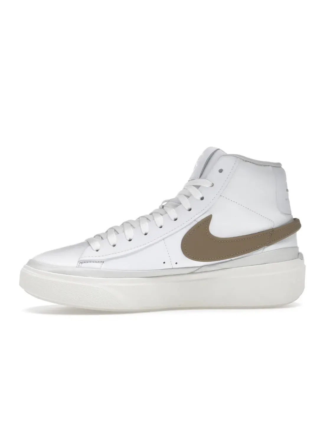 Мужские кроссовки Nike Blazer Phantom Mid — изображение 3 из 4, белый/белый//хаки