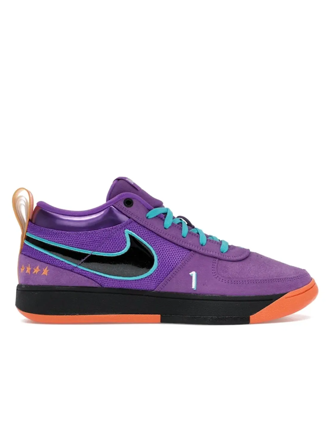 Мужские кроссовки с ярким цветовым решением Nike Book 1 Nike — изображение 1 из 4, яркий/черный