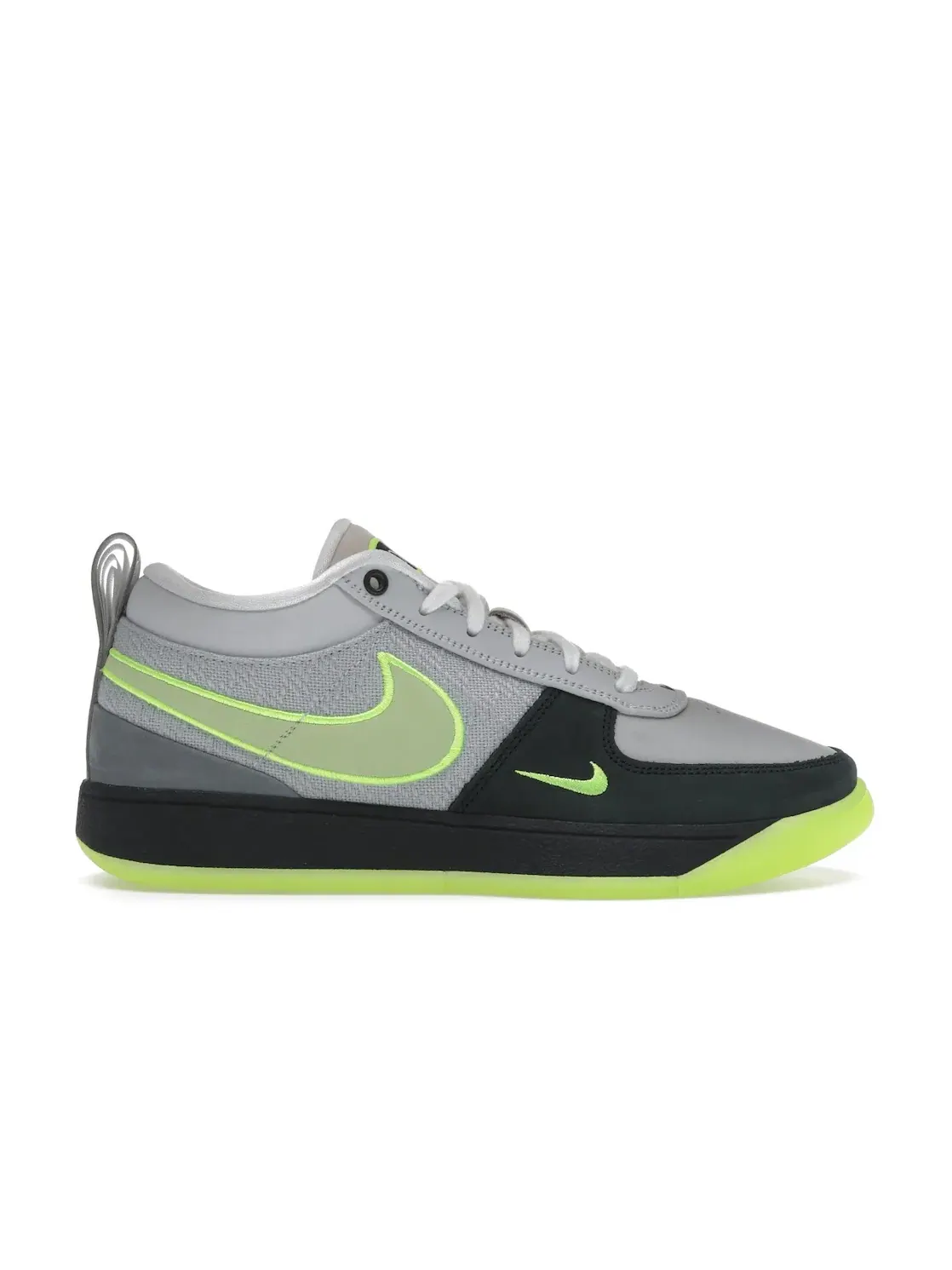Мужские кроссовки с принтом Nike Book 1 Nike — изображение 1 из 4, светлый серый//черный
