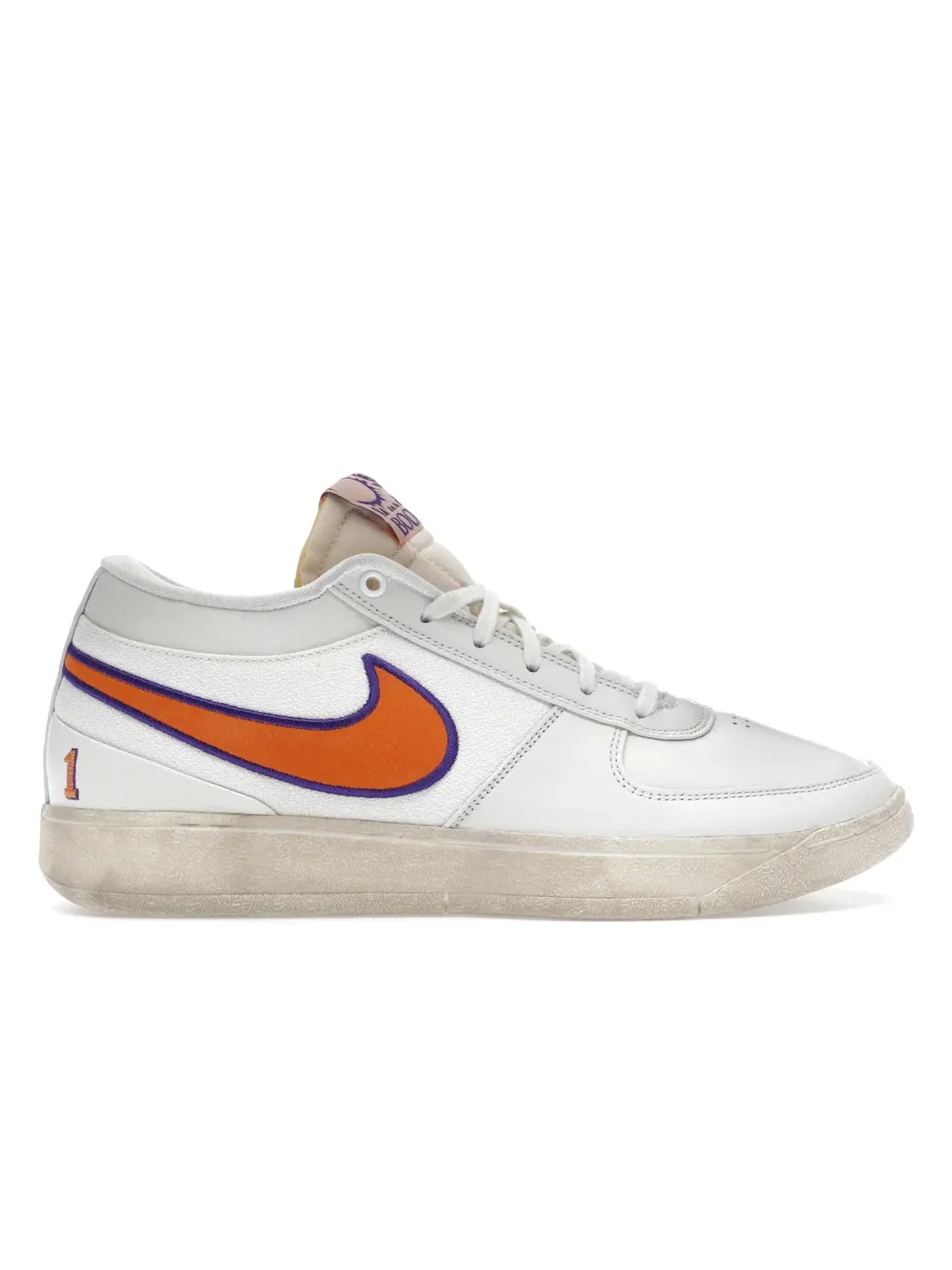 Мужские кроссовки для баскетбола Nike Book 1 — изображение 1 из 4, оранжевый/фиолетовый