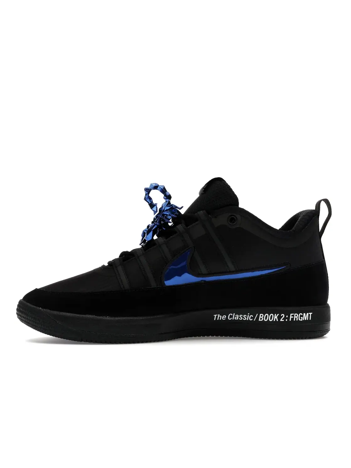 Мужские кроссовки для бега модель Nike Book 2 LE Premium от Nike — изображение 3 из 4, черный/белый