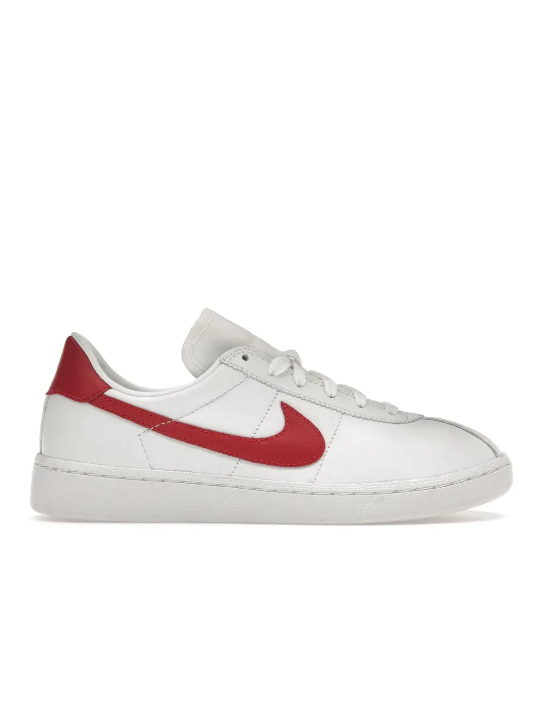 Мужские кроссовки кожаные Nike Bruin Nike — изображение 1 из 4, белый/красный