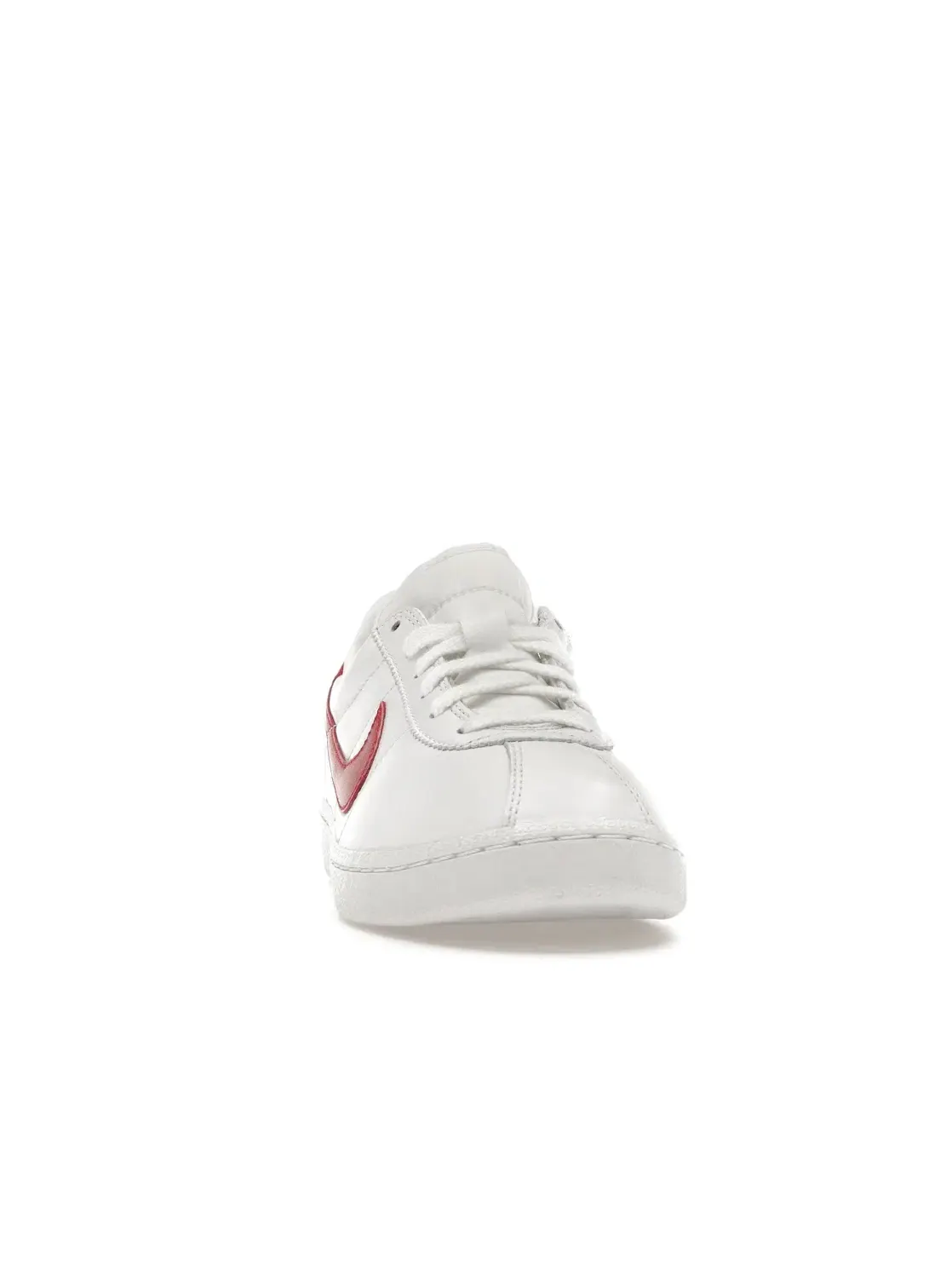 Мужские кроссовки кожаные Nike Bruin Nike — изображение 2 из 4, белый/красный