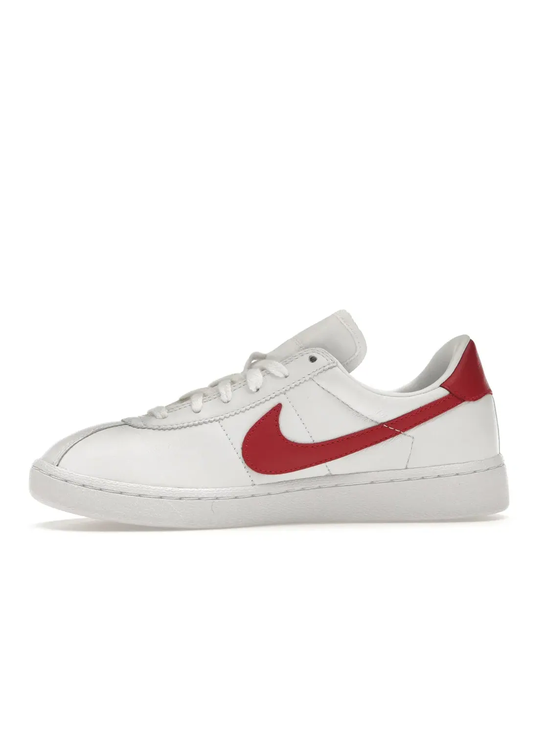 Мужские кроссовки кожаные Nike Bruin Nike — изображение 3 из 4, белый/красный