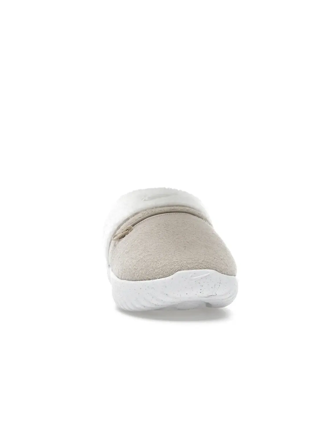 Женские шлепанцы с закрытым носком Nike Burrow SE — изображение 2 из 4, светлый/белый