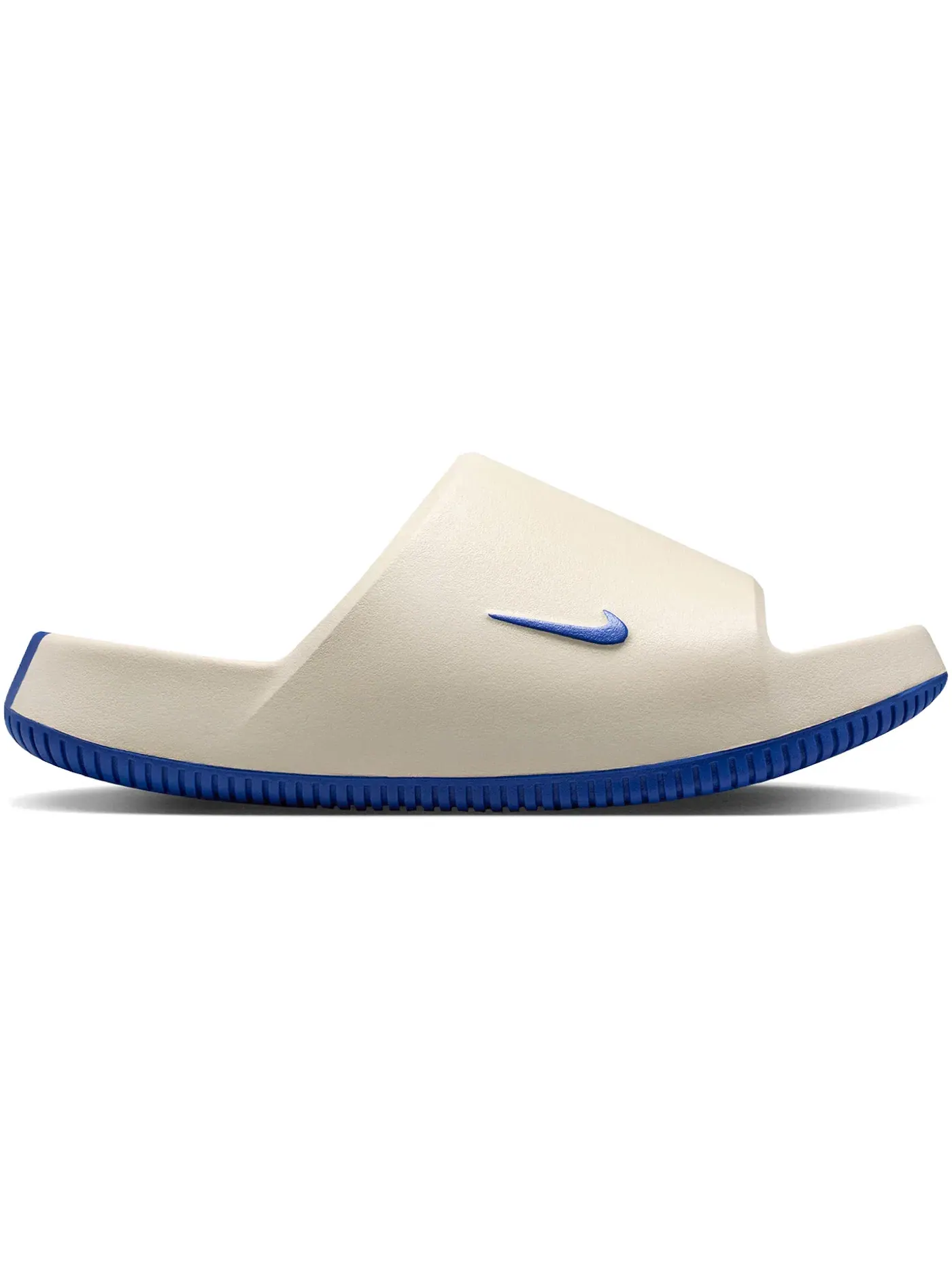 Мужские шлепанцы Nike Calm 2.0 Slide, Sail/Sail/Game Royal — изображение 1 из 1