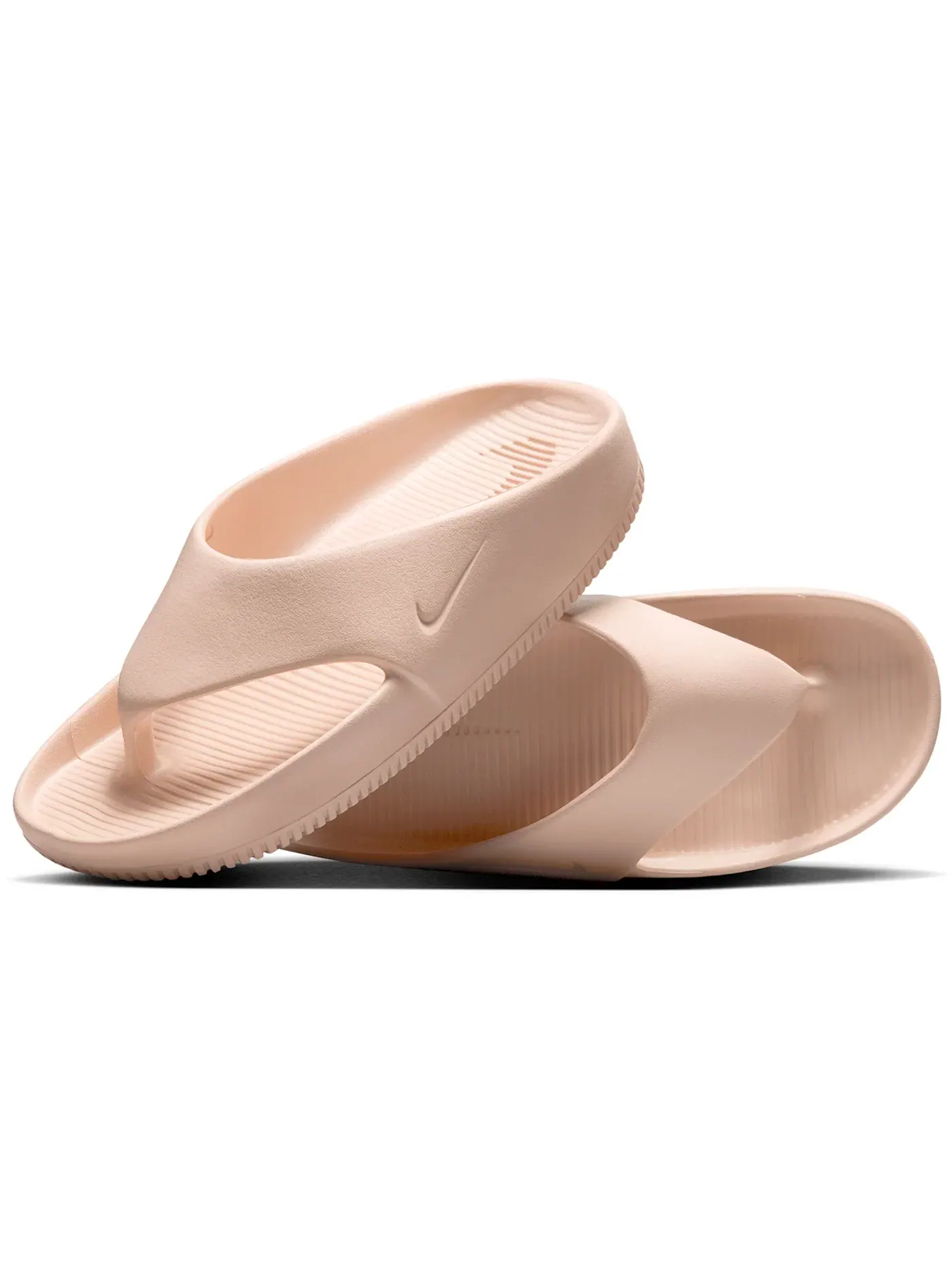 Женские шлепанцы без каблука Nike Calm Flip Flop, Sanddrift/Sanddrift/Sanddrift — изображение 1 из 1