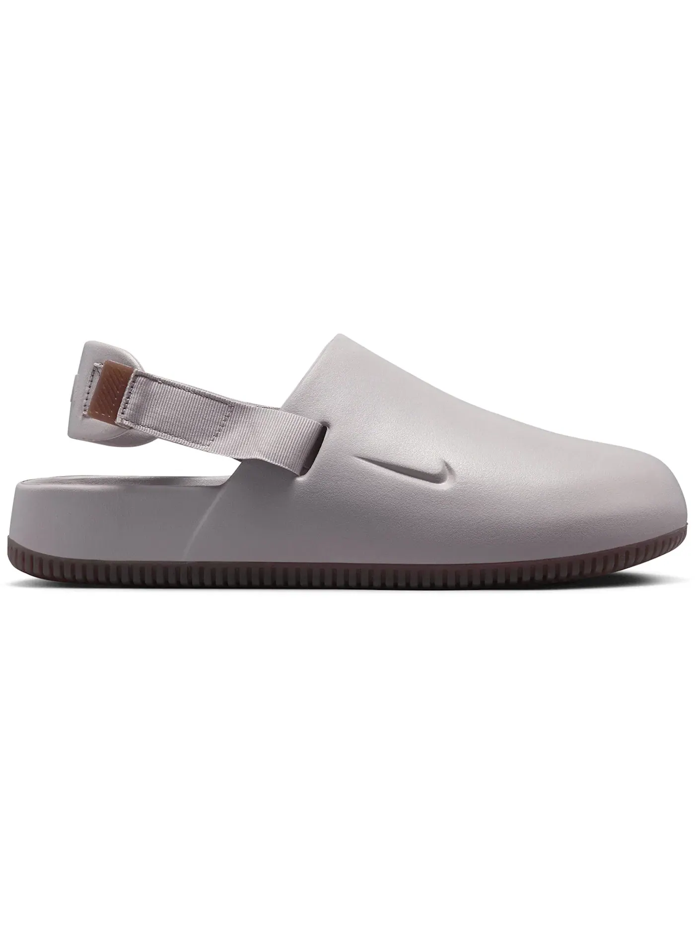 Мужские шлепанцы Nike Calm Mule — изображение 1 из 1, серый/коричневый/серый