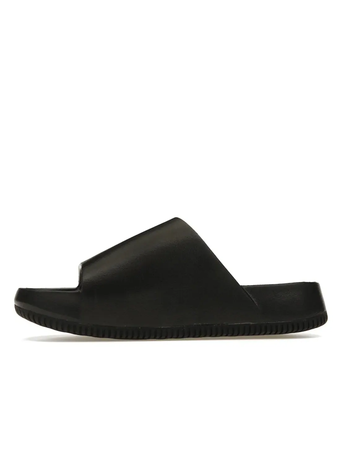 Мужские шлепанцы с мягкой стелькой Nike Calm Slide — изображение 3 из 4, черный/черный