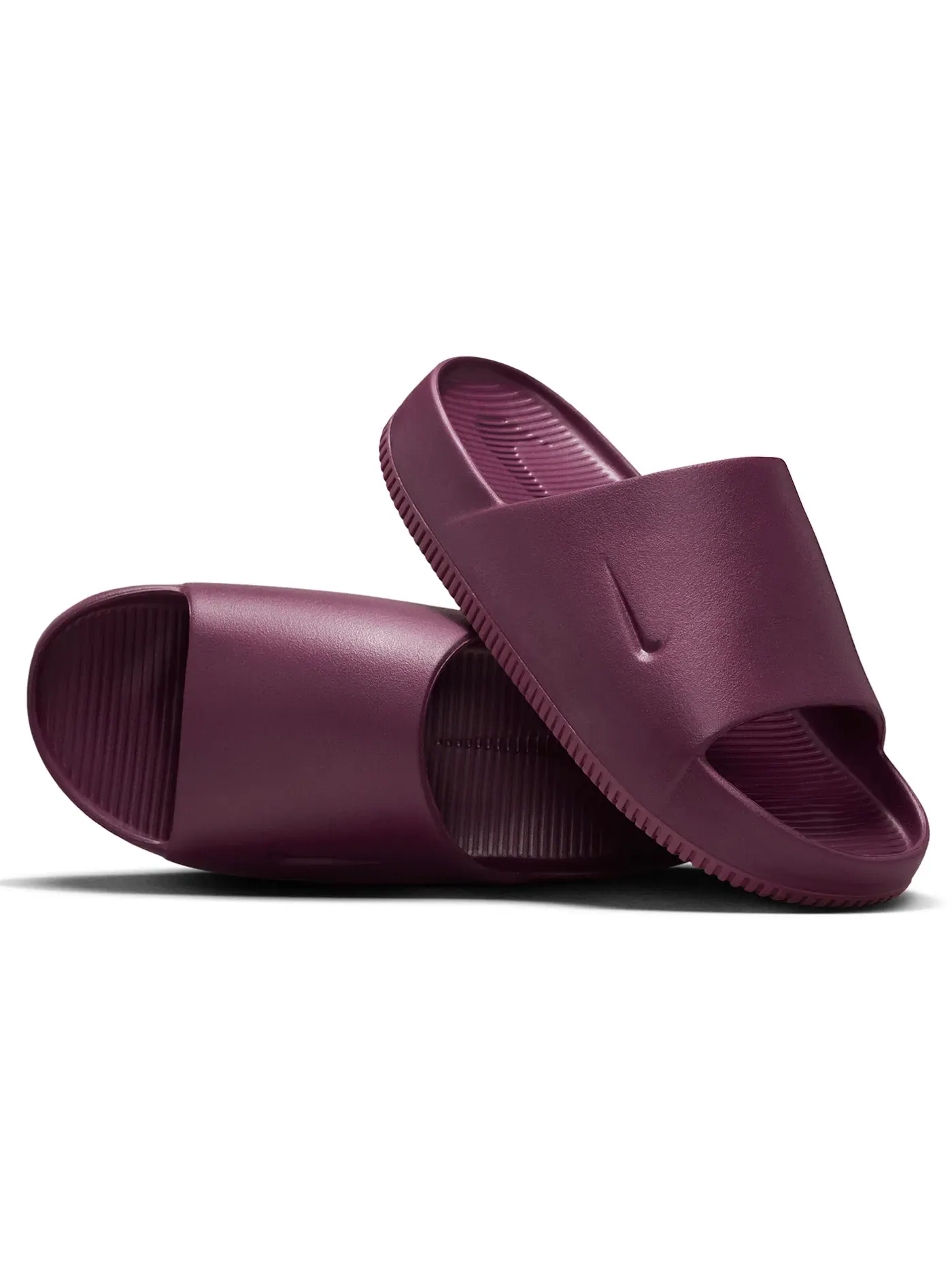 Женские шлепанцы Nike Calm Slide — изображение 1 из 1, бордо