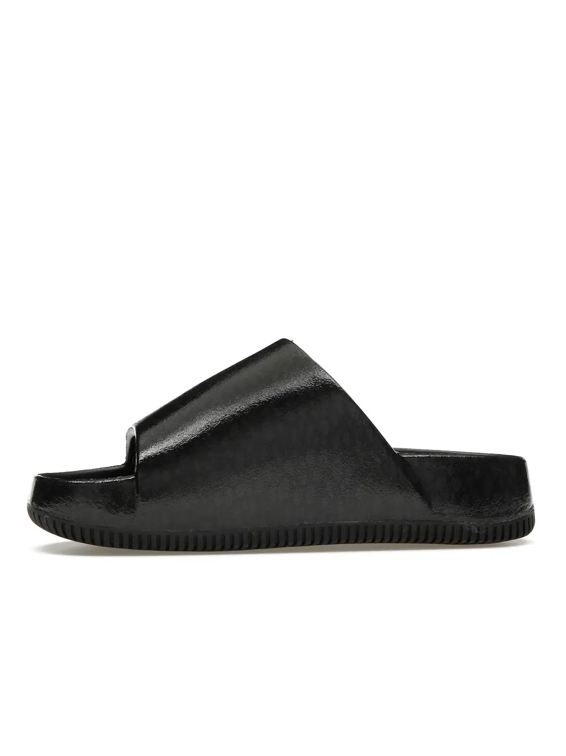 Мужские шлепанцы с открытым носом Nike Calm Slide — изображение 3 из 4, черный/темный-черный
