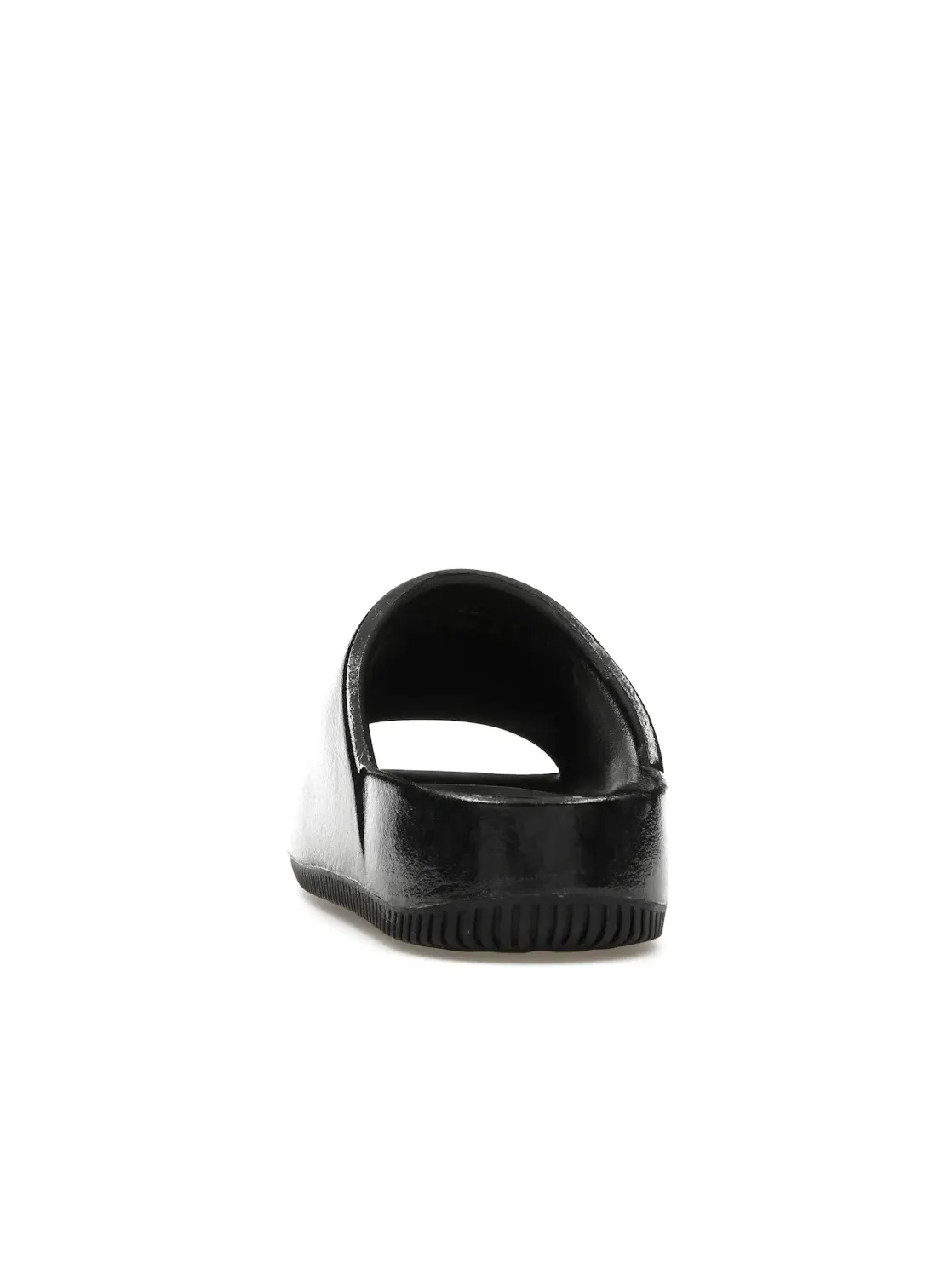 Мужские шлепанцы с открытым носом Nike Calm Slide — изображение 4 из 4, черный/темный-черный