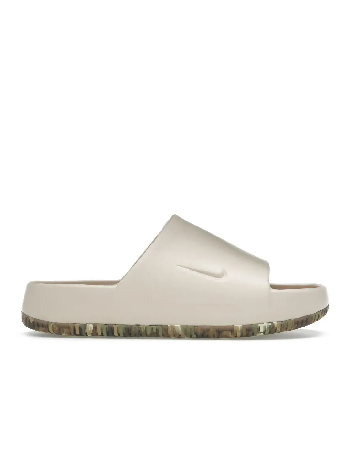 Мужские шлепанцы Nike Calm Slide — изображение 1 из 4, светлый хаки/коричневый