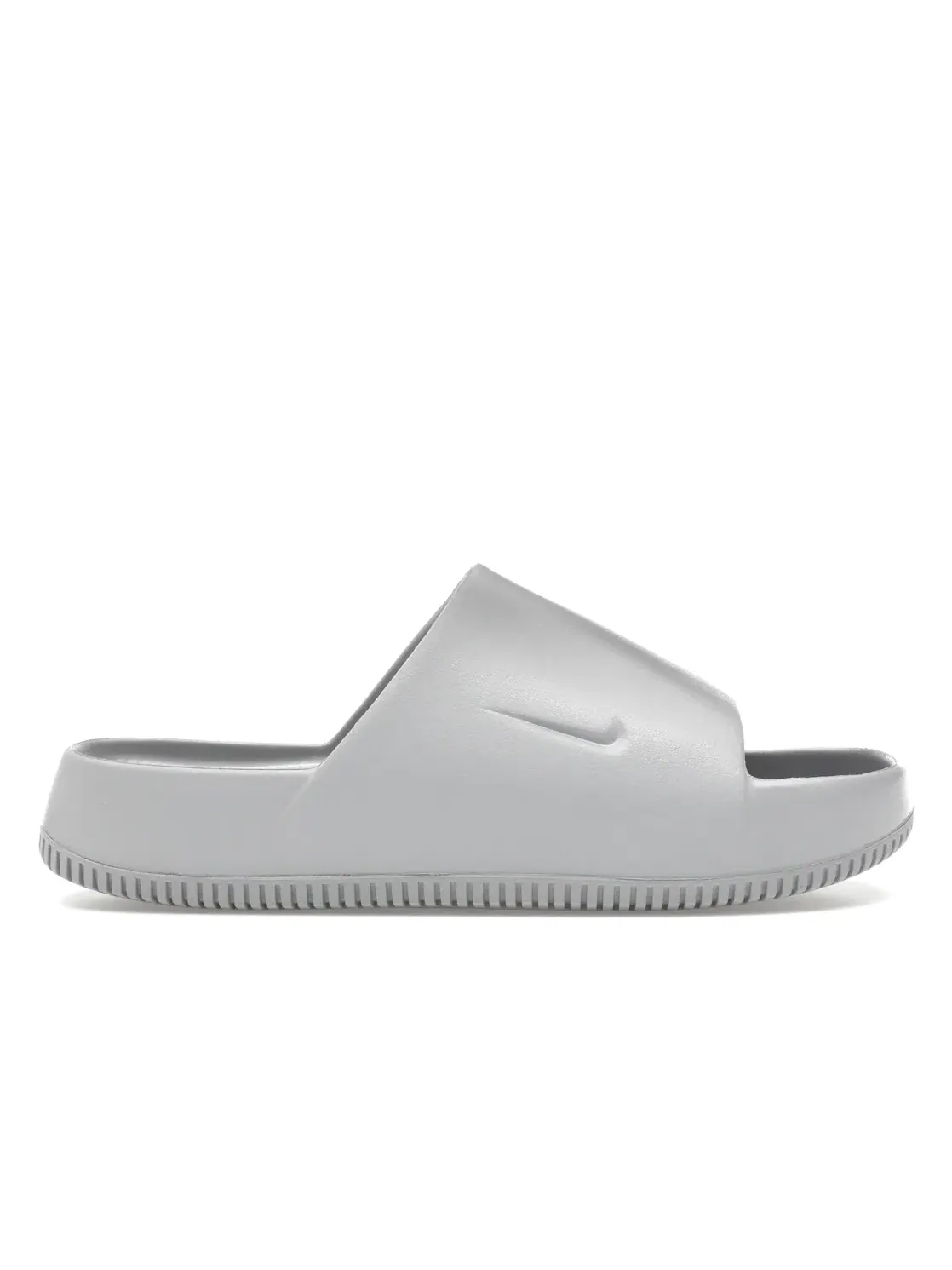 Мужские шлепанцы с закрытым носком Nike Calm Slide — изображение 1 из 4, серый//серый