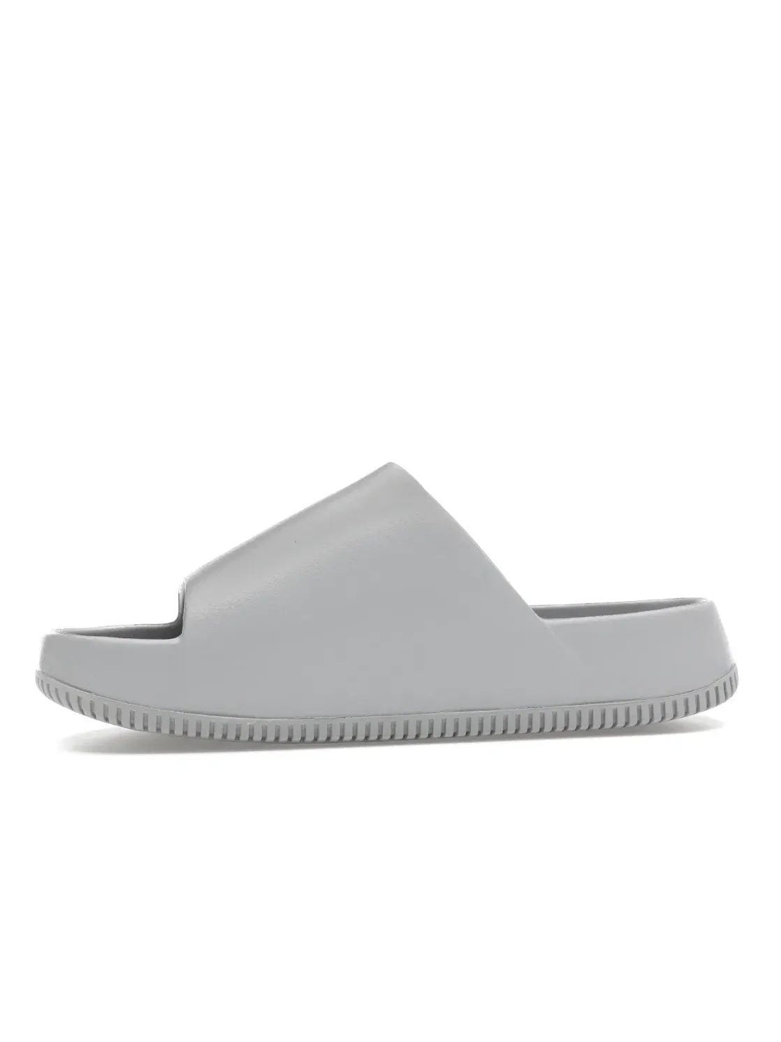 Мужские шлепанцы с закрытым носком Nike Calm Slide — изображение 3 из 4, серый//серый