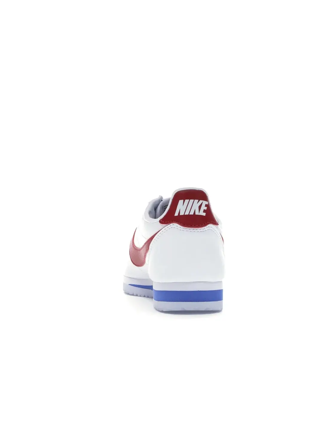 Женские кроссовки из кожи и синтетической кожи Nike Classic Cortez — изображение 4 из 4, белый/красный