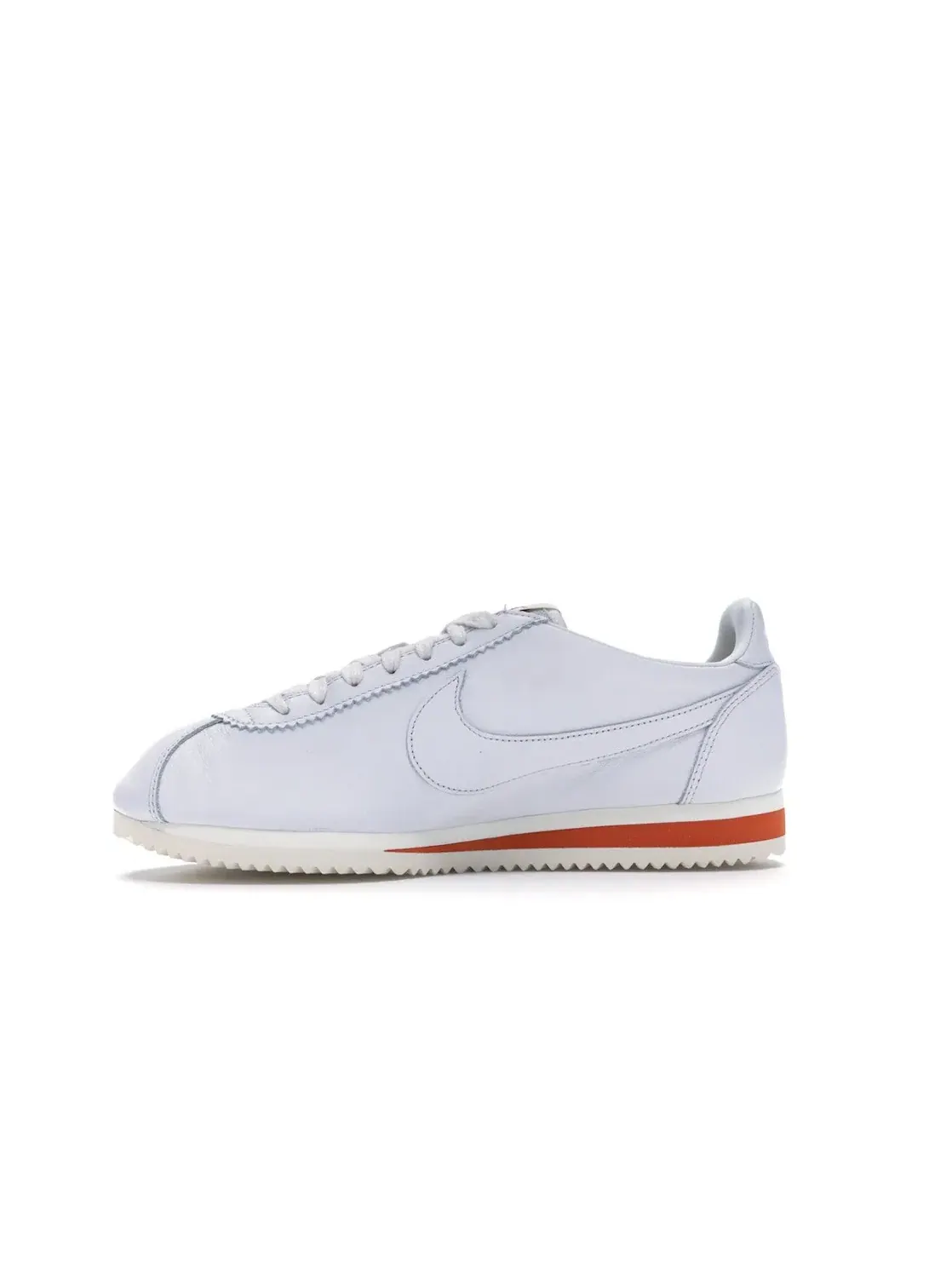 Мужские кроссовки Lifestyle с принтом Nike Classic Cortez — изображение 3 из 4, белый/белый--оранжевый
