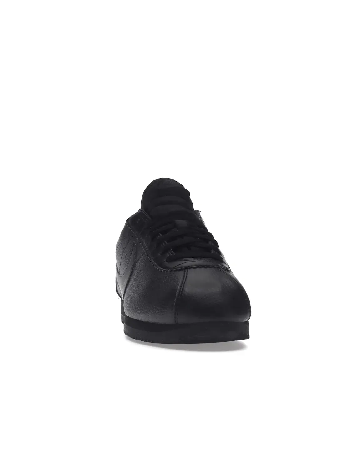 Мужские кроссовки кожаные Nike Classic Cortez — изображение 2 из 4, черный/черный