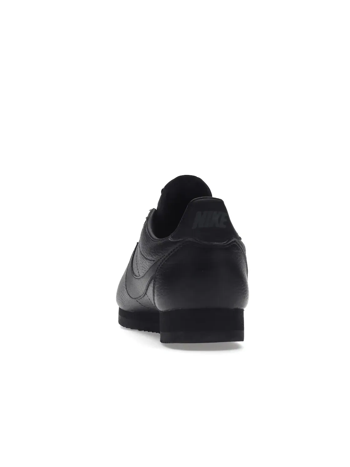 Мужские кроссовки кожаные Nike Classic Cortez — изображение 4 из 4, черный/черный