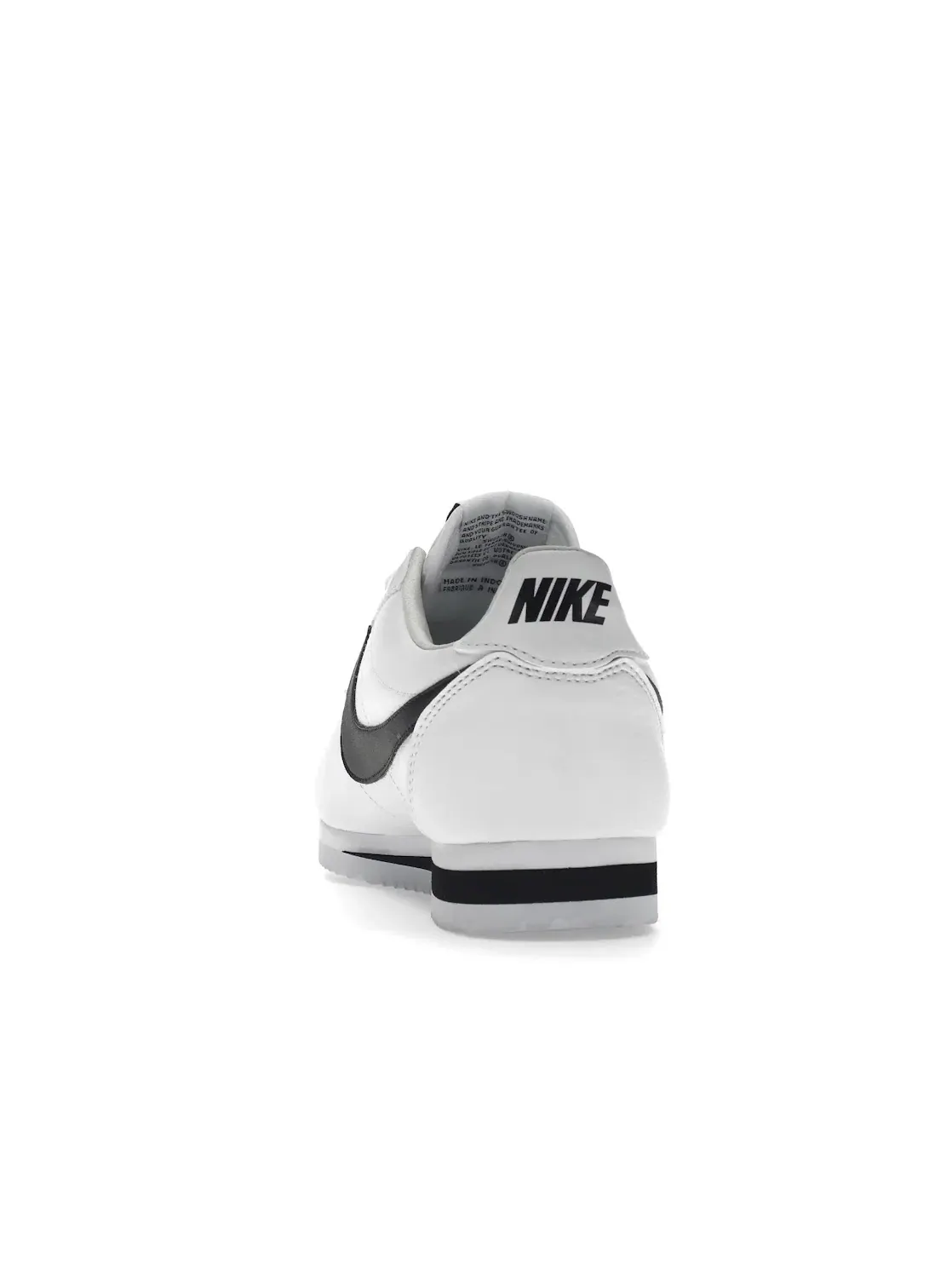 Мужские кроссовки Lifestyle Nike Classic Cortez Leather — изображение 4 из 4, белый/черный