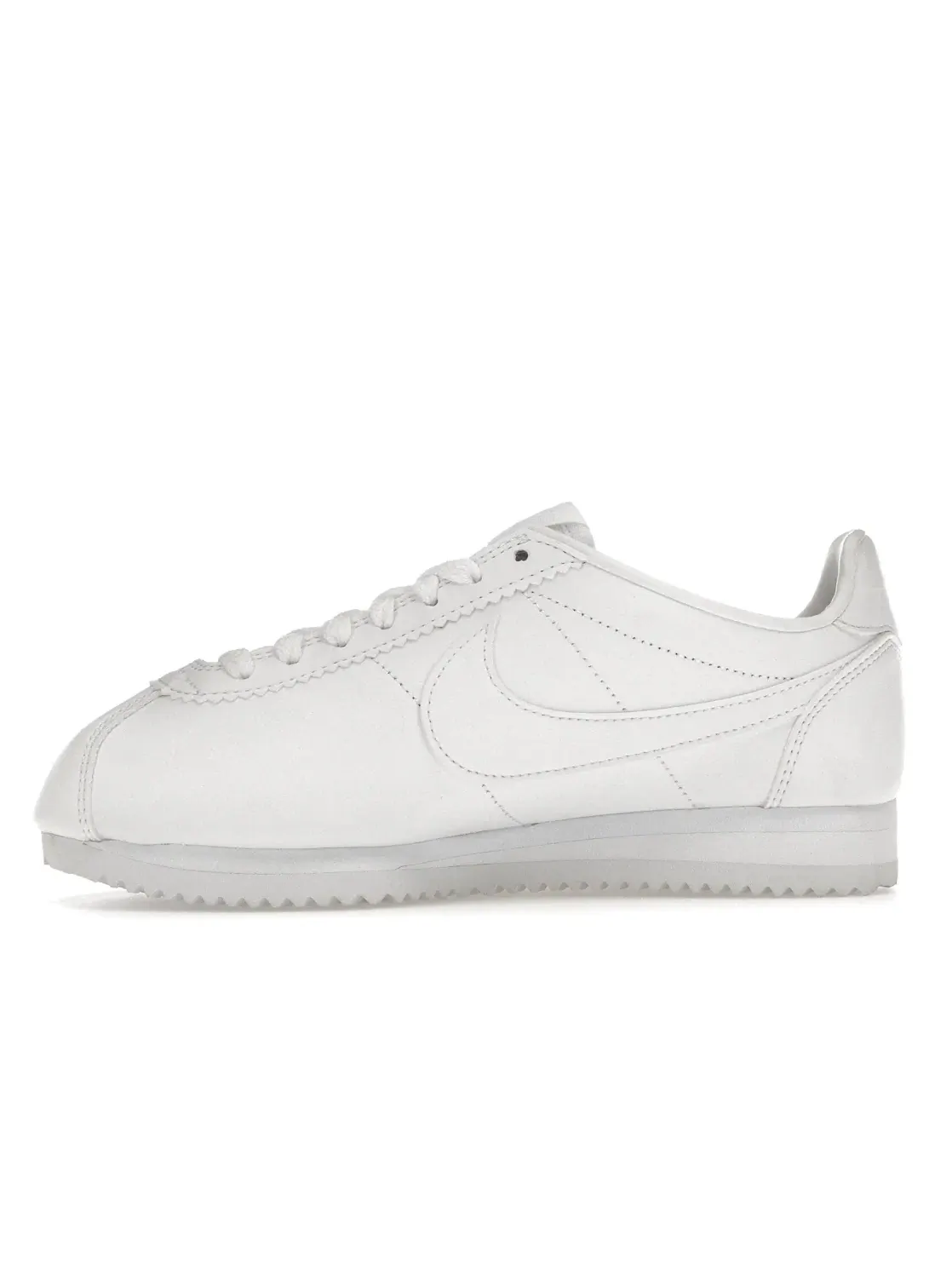 Женские кроссовки Lifestyle Nike Classic Cortez Leather — изображение 3 из 4, белый/белый