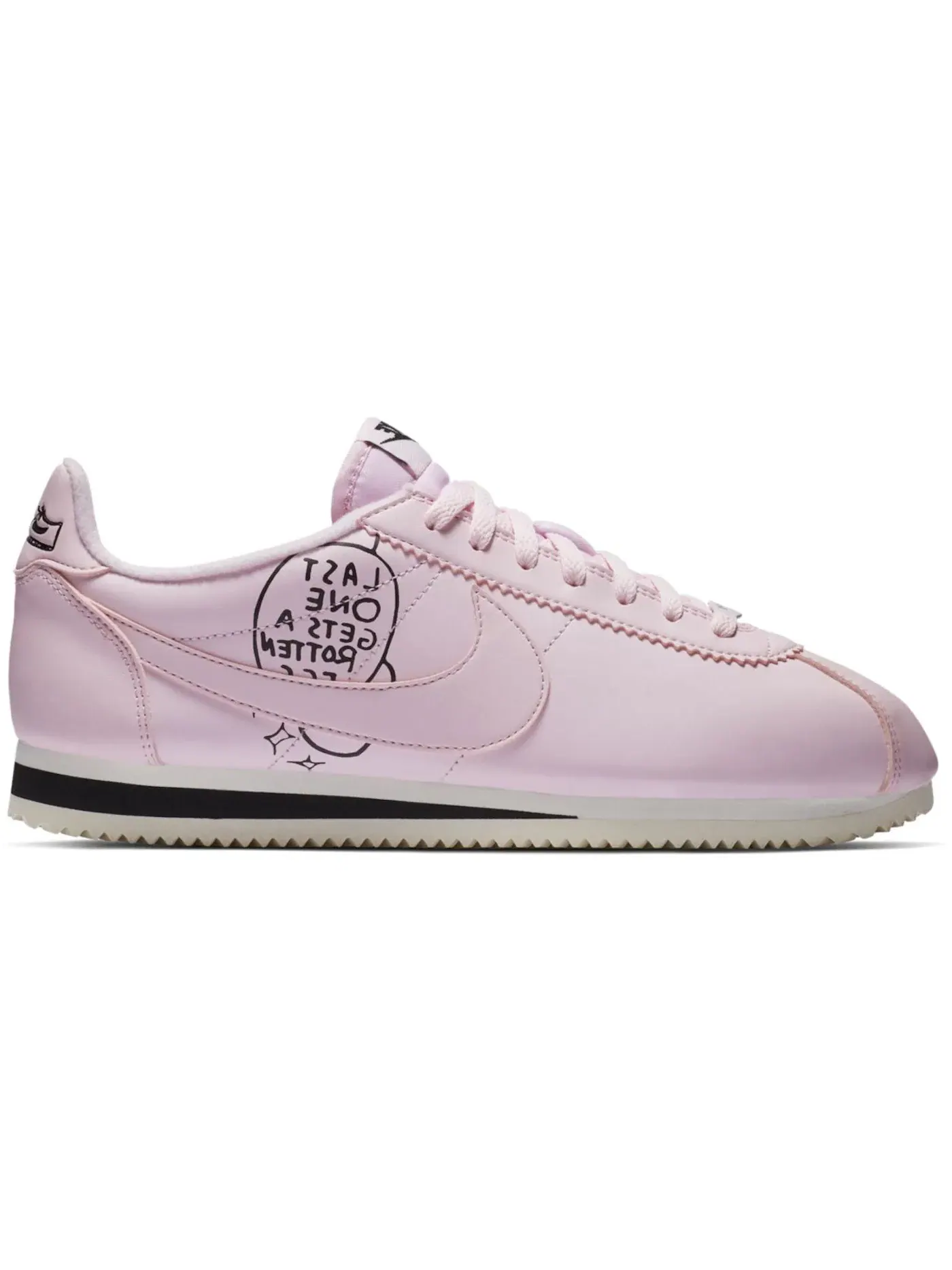 Мужские кроссовки Lifestyle Nike Classic Cortez — изображение 1 из 1, розовый/черный--розовый
