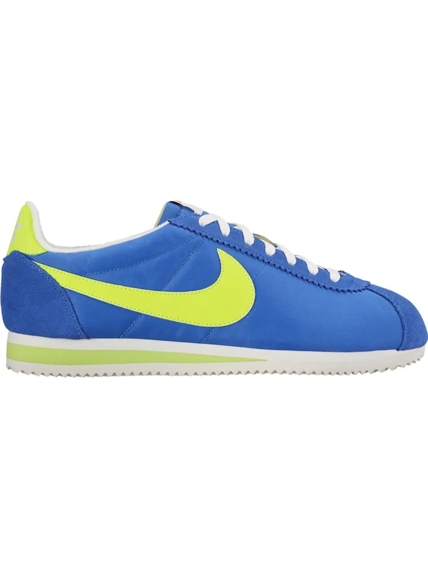 Мужские кроссовки Lifestyle Nike Classic Cortez Nylon, Varsity Royal/Volt-Sail — изображение 1 из 1