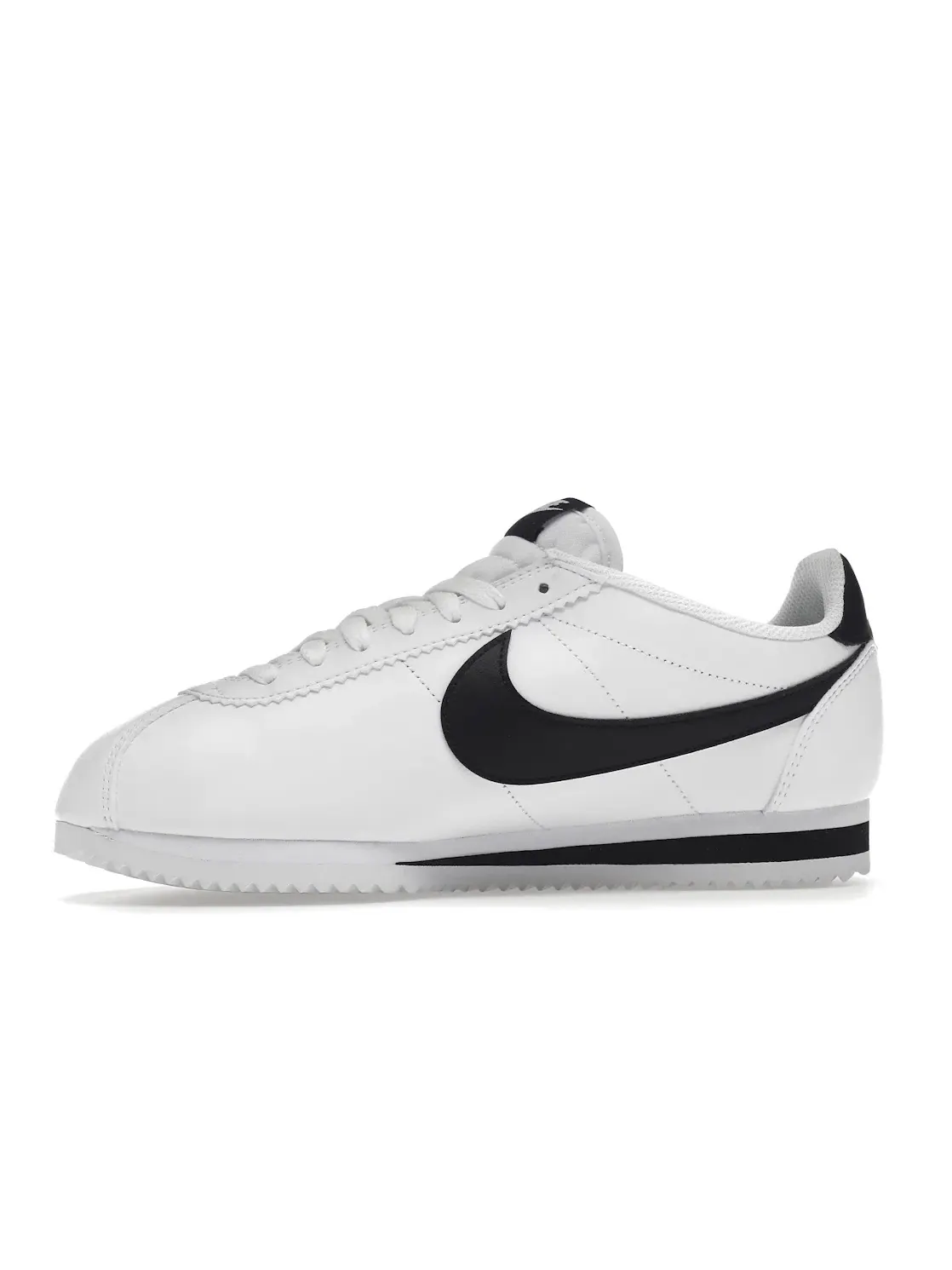 Женские кроссовки классические Nike Classic Cortez Nike — изображение 3 из 4, белый/белый-черный