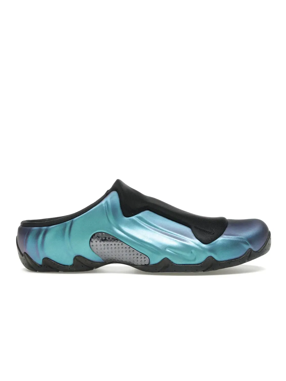 Мужские клоги Nike Clogposite — изображение 1 из 4, черный//фиолетовый