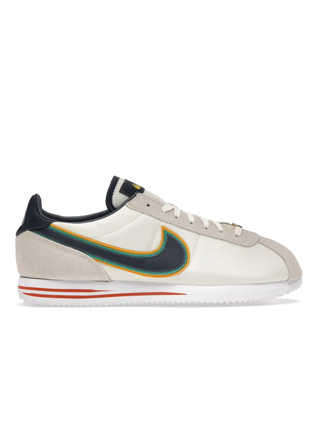 Мужские кроссовки Lifestyle Nike Cortez Basic Premium — изображение 1 из 4, темный-зеленый-синий
