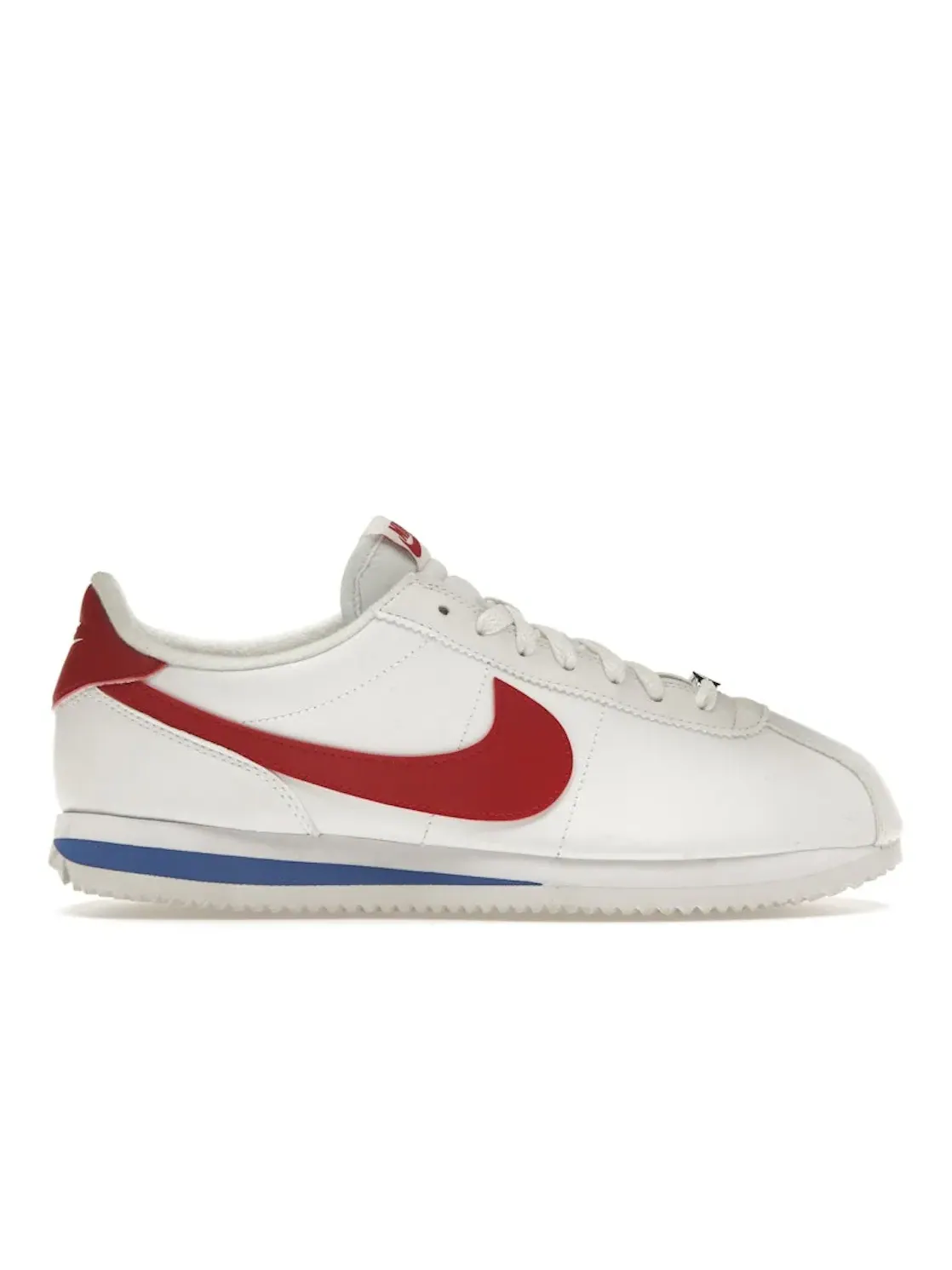 Мужские кроссовки Lifestyle с синтетическим верхом Nike Cortez Basic Nike — изображение 1 из 4, белый/-красный