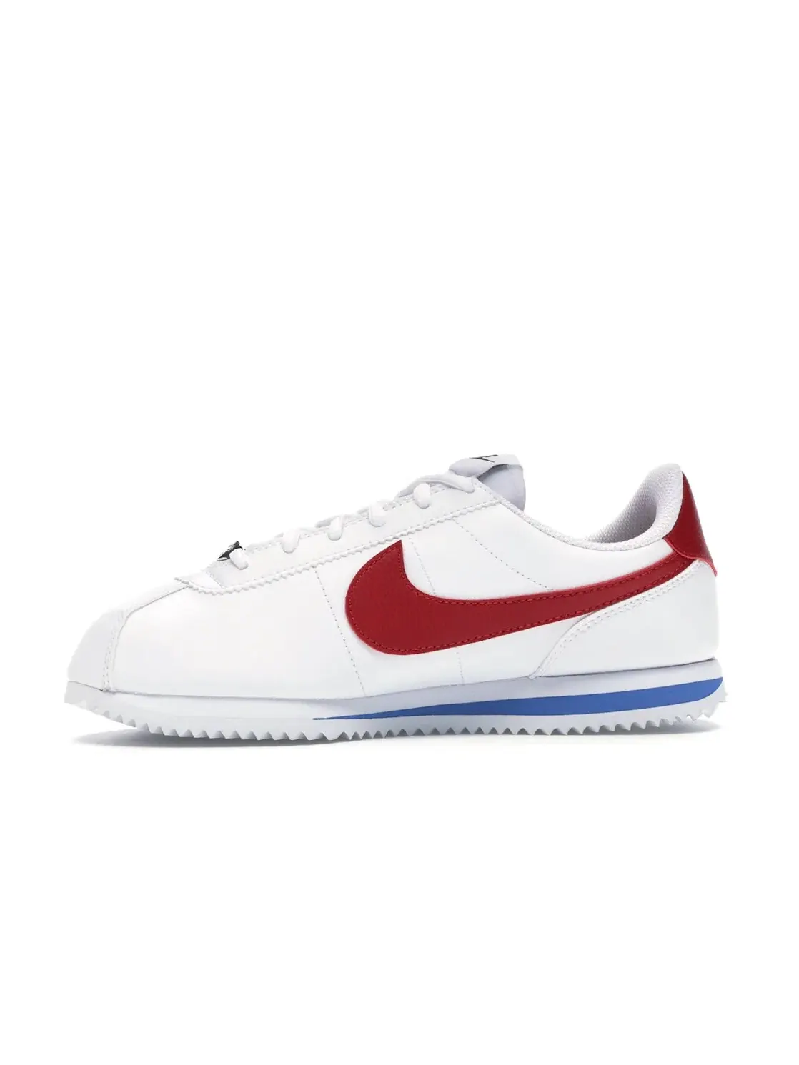 Детские кроссовки Lifestyle с дизайном Nike Cortez Basic Nike — изображение 3 из 4, белый/-черный-красный