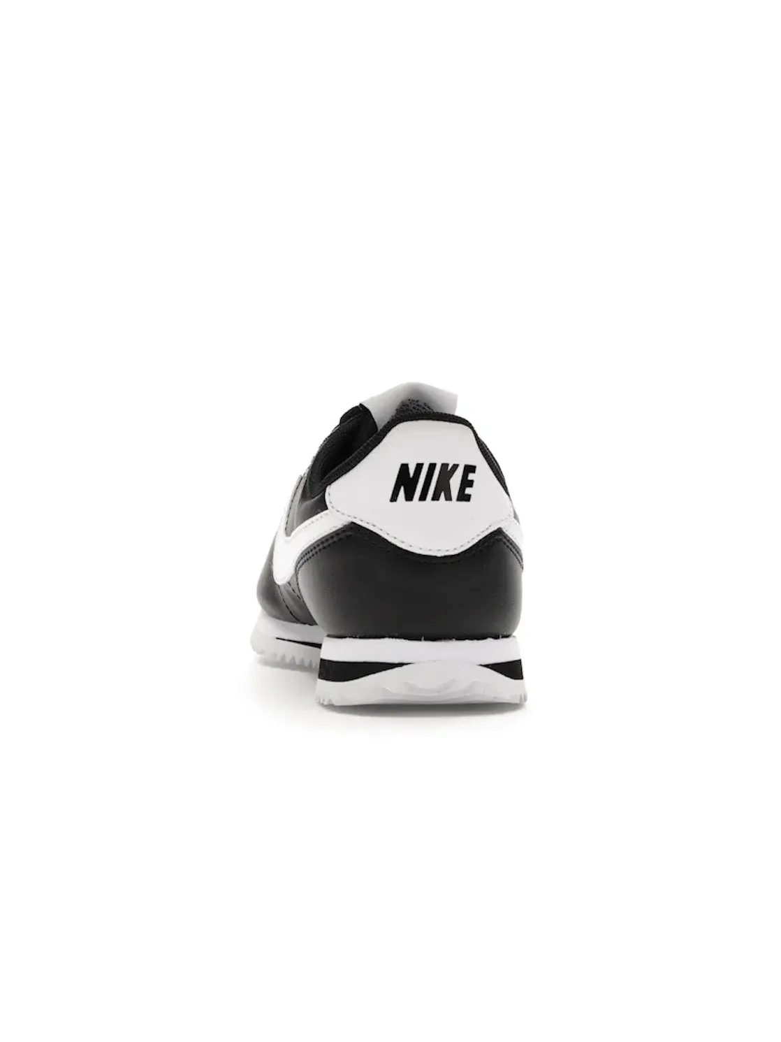 Детские кроссовки Lifestyle с кожаным верхом Nike Cortez Basic — изображение 4 из 4, черный/белый