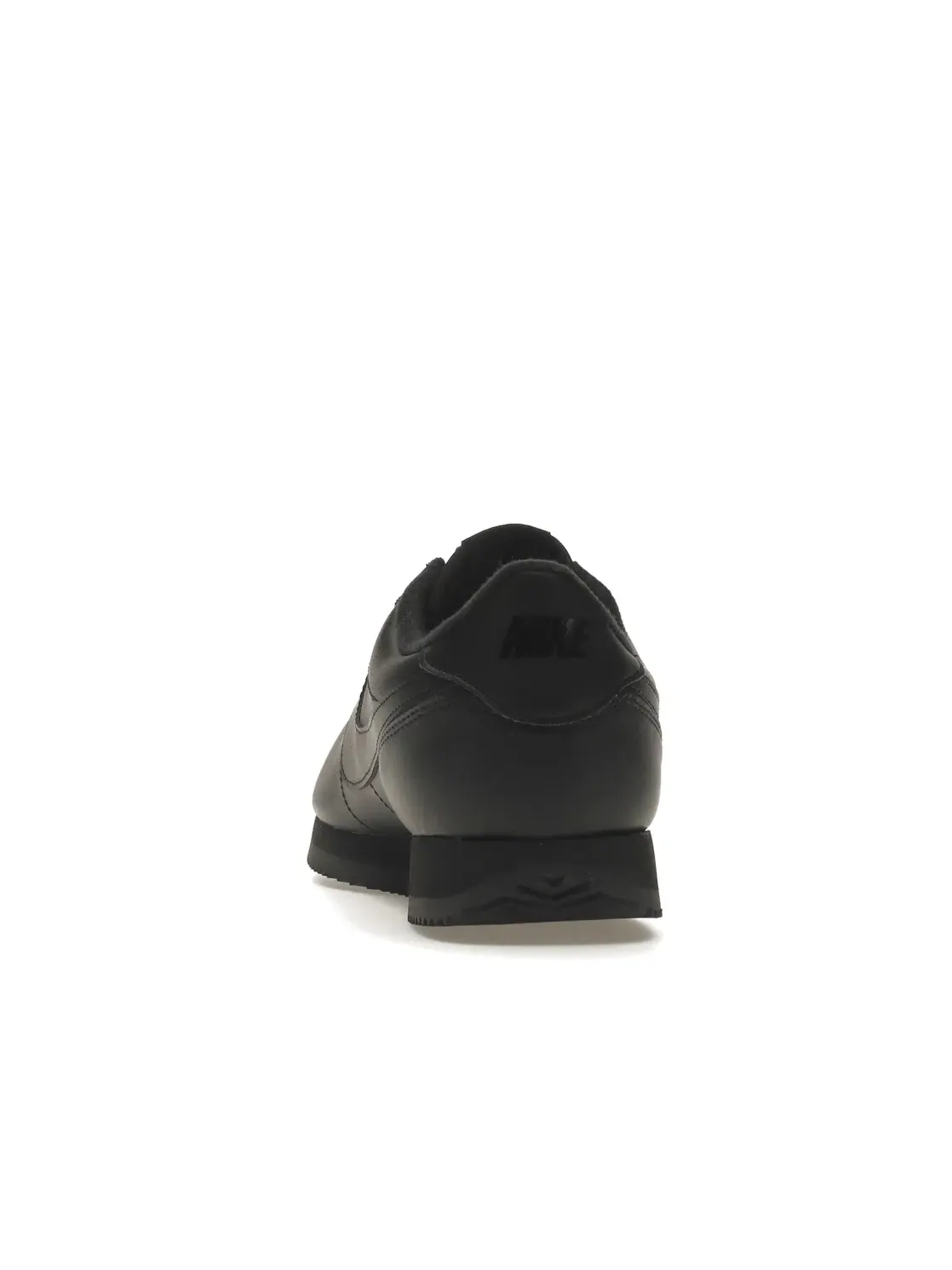 Мужские кроссовки для повседневной носки Nike Cortez Basic Leather Nike — изображение 4 из 4, черный/черный