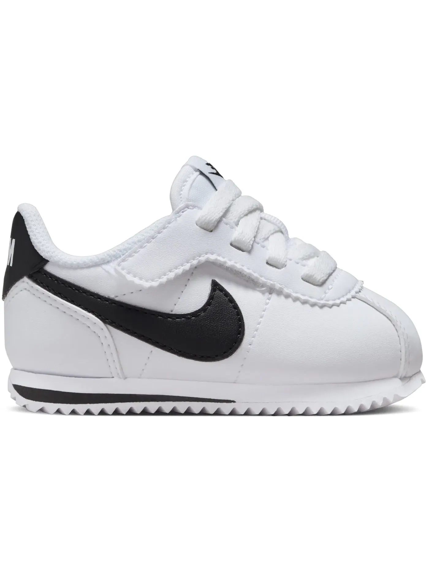 Детские кроссовки Lifestyle с удобной системой шнурования Nike Cortez EasyOn — изображение 1 из 1, белый/черный