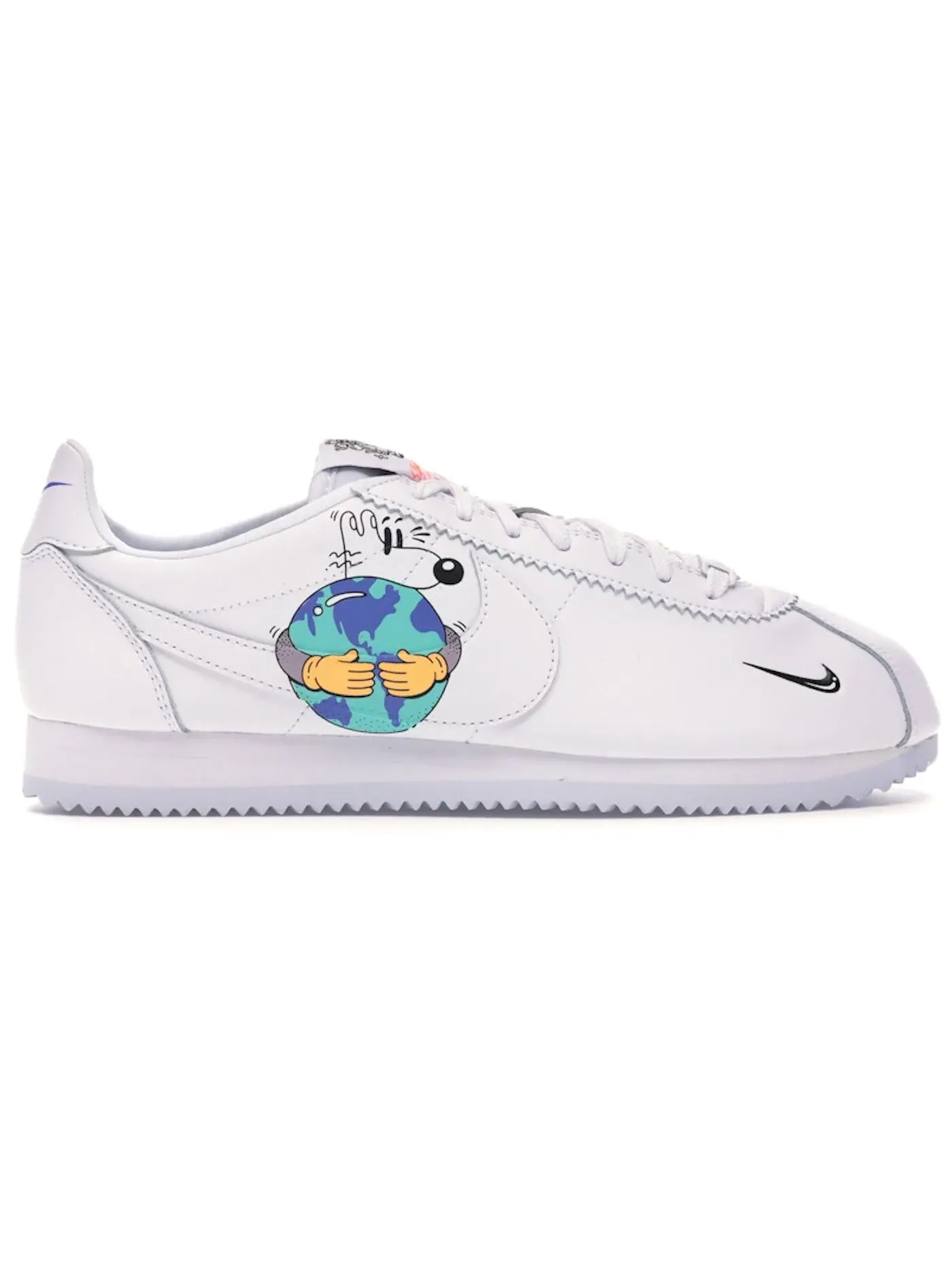 Мужские кроссовки Lifestyle Nike Cortez Flyleather — изображение 1 из 1, белый белый белый