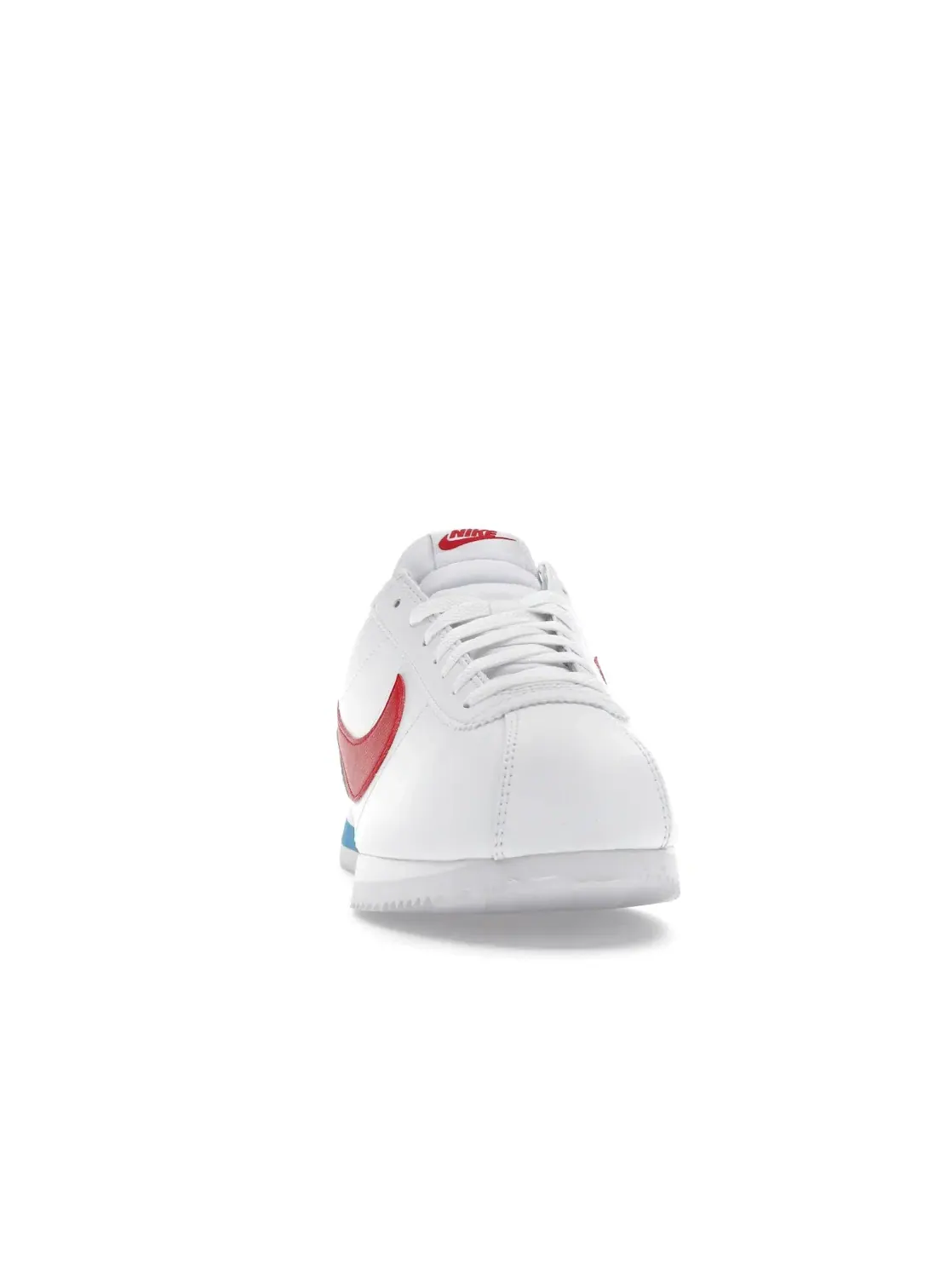 Женские кроссовки с замшевыми вставками Nike Cortez — изображение 2 из 4, белый/красный/синий