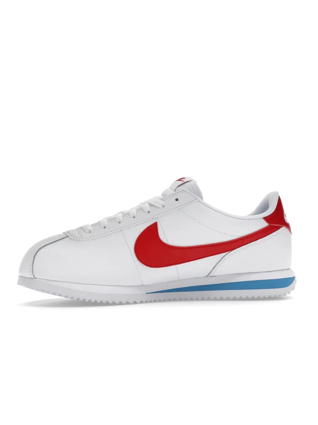 Женские кроссовки с замшевыми вставками Nike Cortez — изображение 3 из 4, белый/красный/синий
