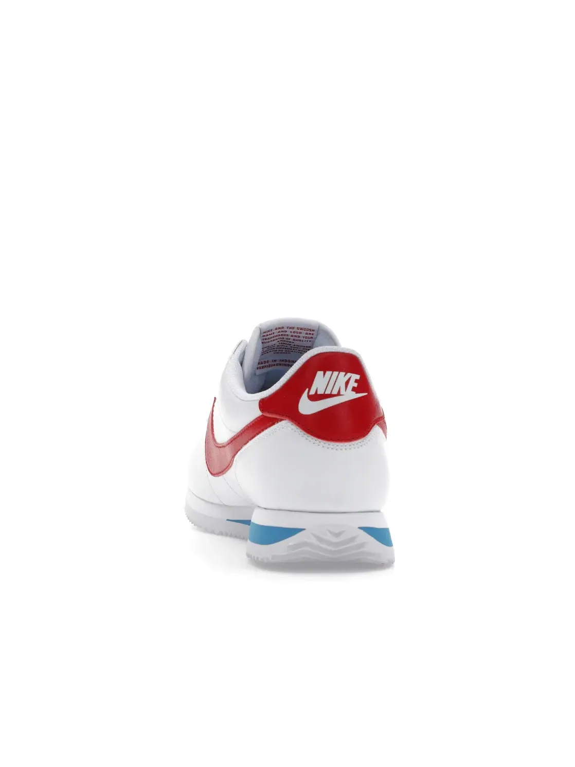 Женские кроссовки с замшевыми вставками Nike Cortez — изображение 4 из 4, белый/красный/синий