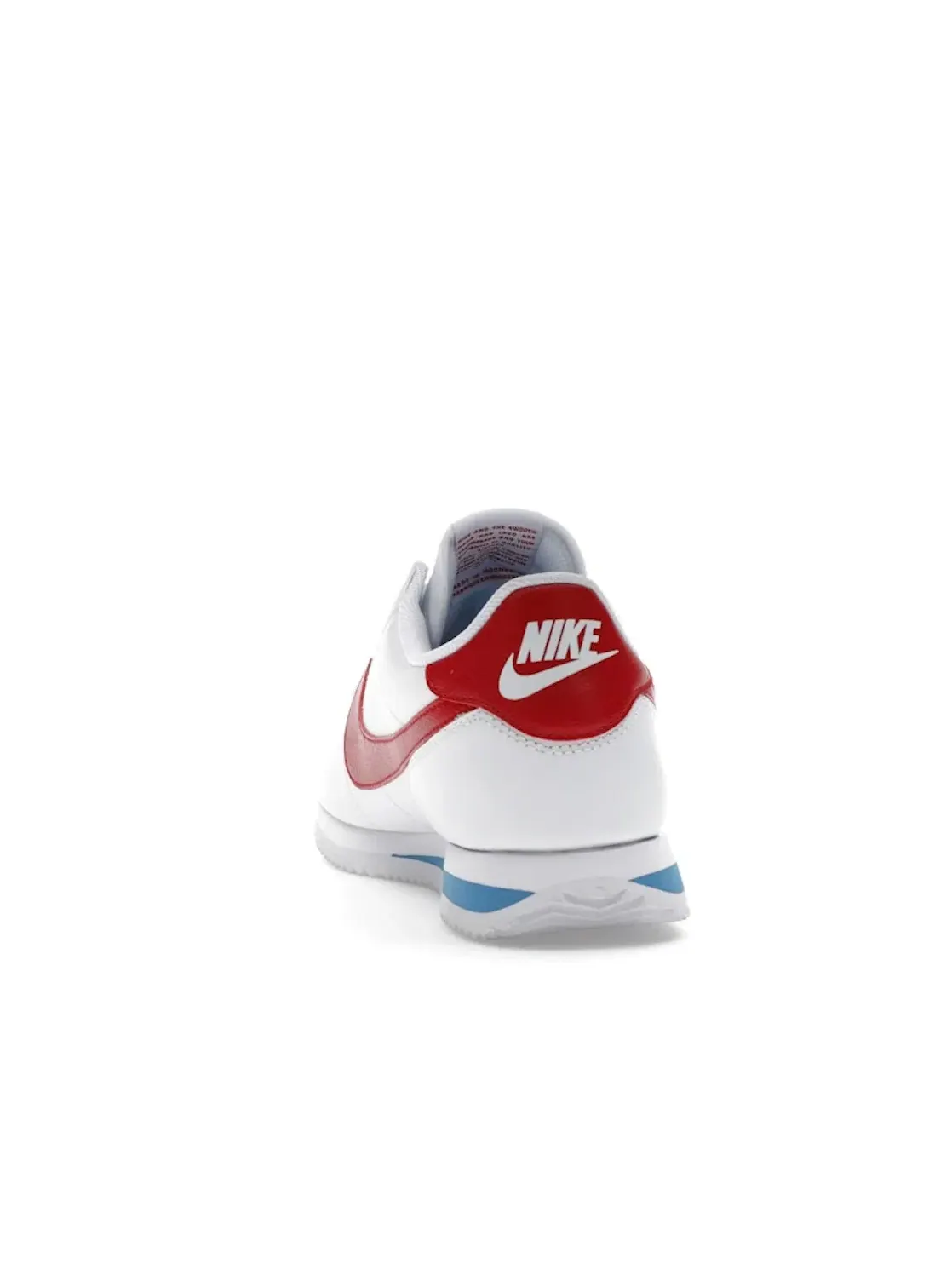 Мужские кроссовки с белой кожей Nike Cortez Nike — изображение 4 из 4, белый/синий/красный