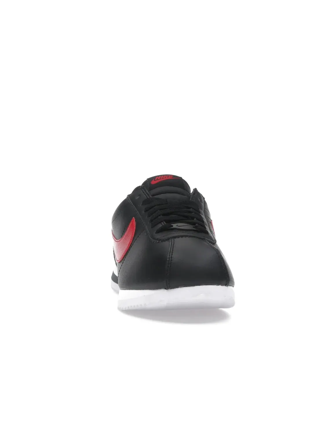 Мужские кроссовки кожаные Nike Cortez Nike — изображение 2 из 4, черный/белый/красный