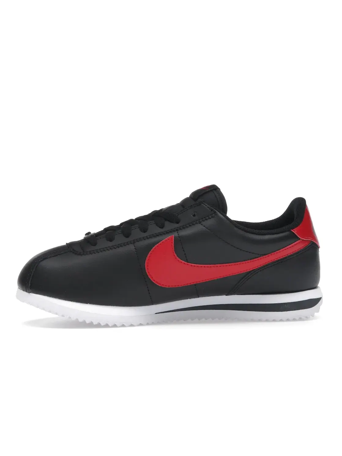 Мужские кроссовки кожаные Nike Cortez Nike — изображение 3 из 4, черный/белый/красный