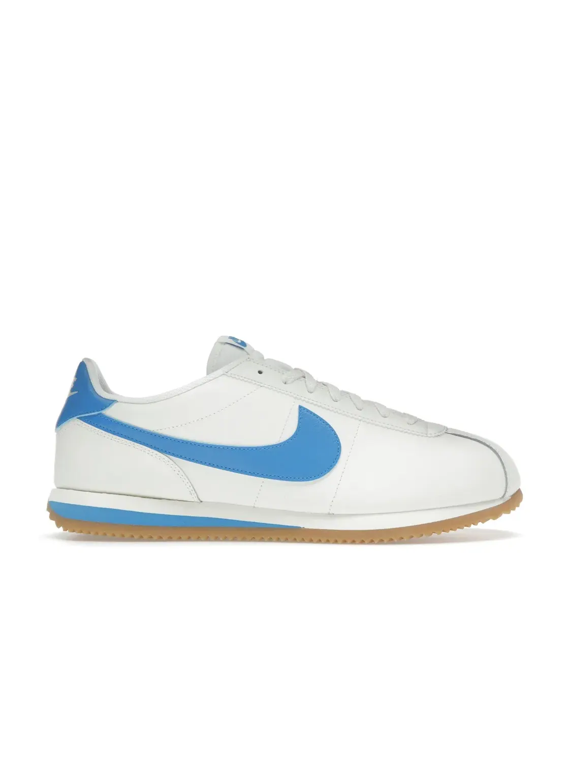Мужские кроссовки Lifestyle Nike Cortez Leather — изображение 1 из 4, желтый/светлый синий