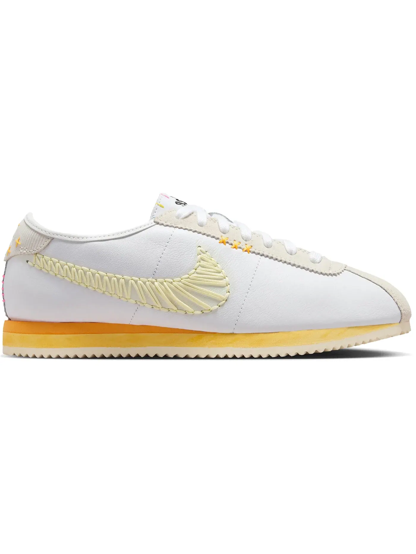 Женские кроссовки Lifestyle Nike Cortez Leather — изображение 1 из 1, белый//синий/черный