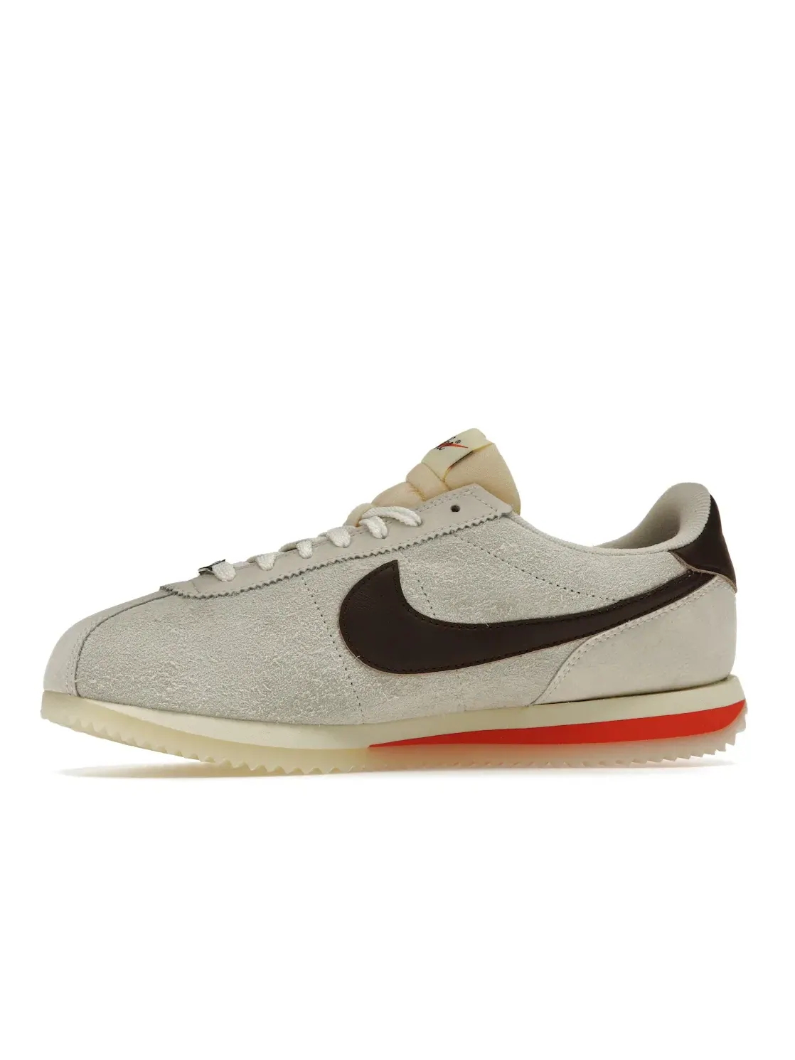 Женские кроссовки с замшевыми вставками Nike Cortez Nike — изображение 3 из 4, светлый коричневый