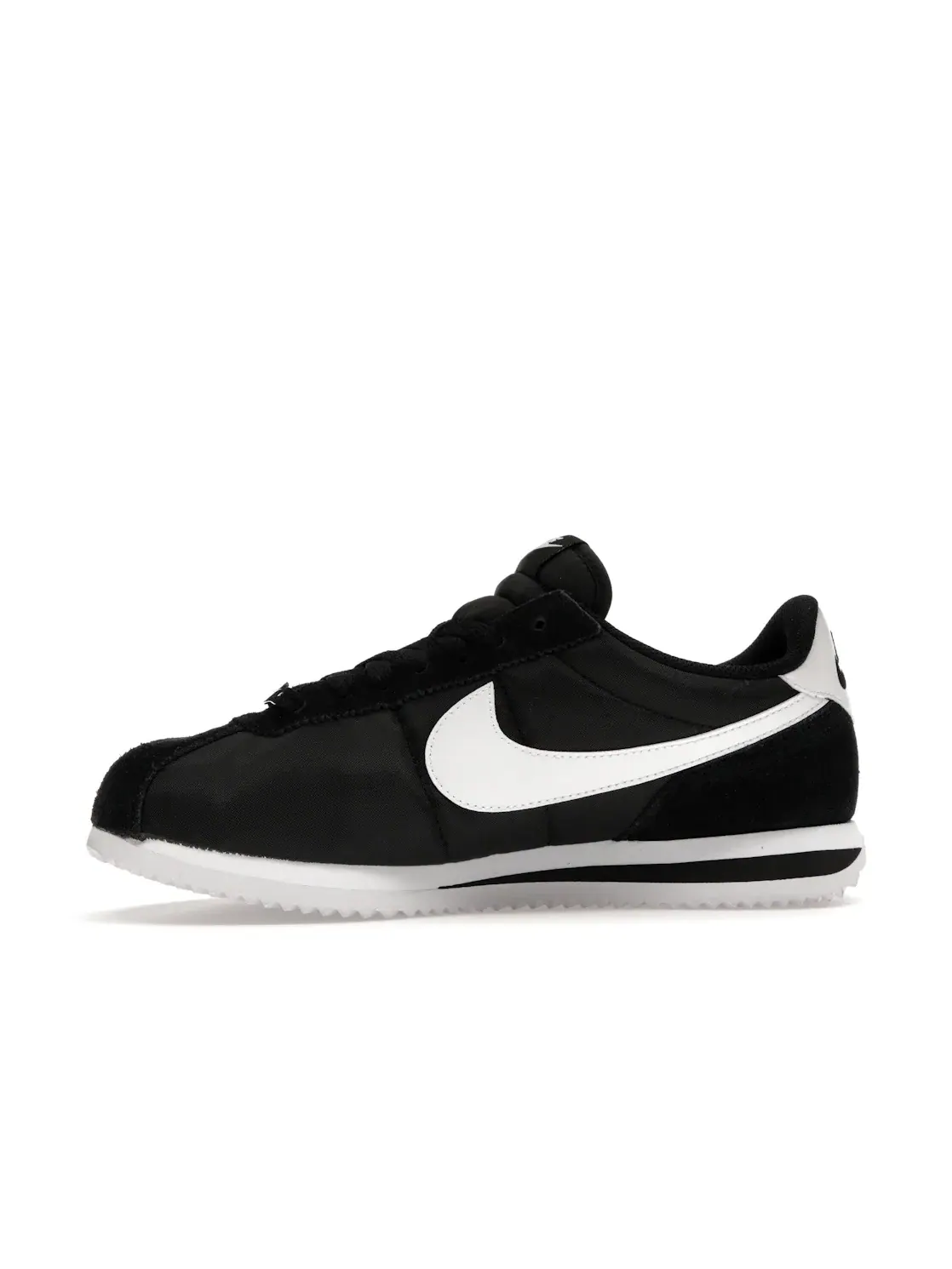 Женские кроссовки с нейлоновым верхом Nike Cortez — изображение 3 из 4, черный/белый