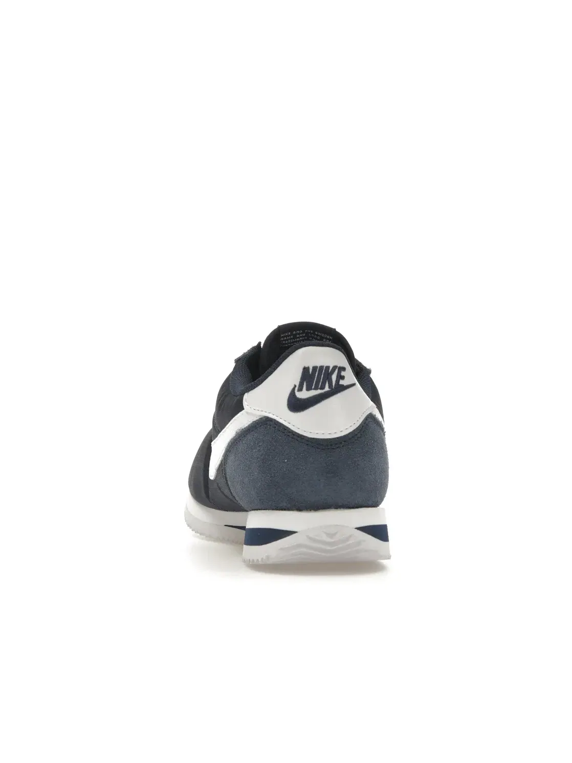 Женские кроссовки Lifestyle с нейлоновым верхом Nike Cortez — изображение 4 из 4, темно-синий/белый